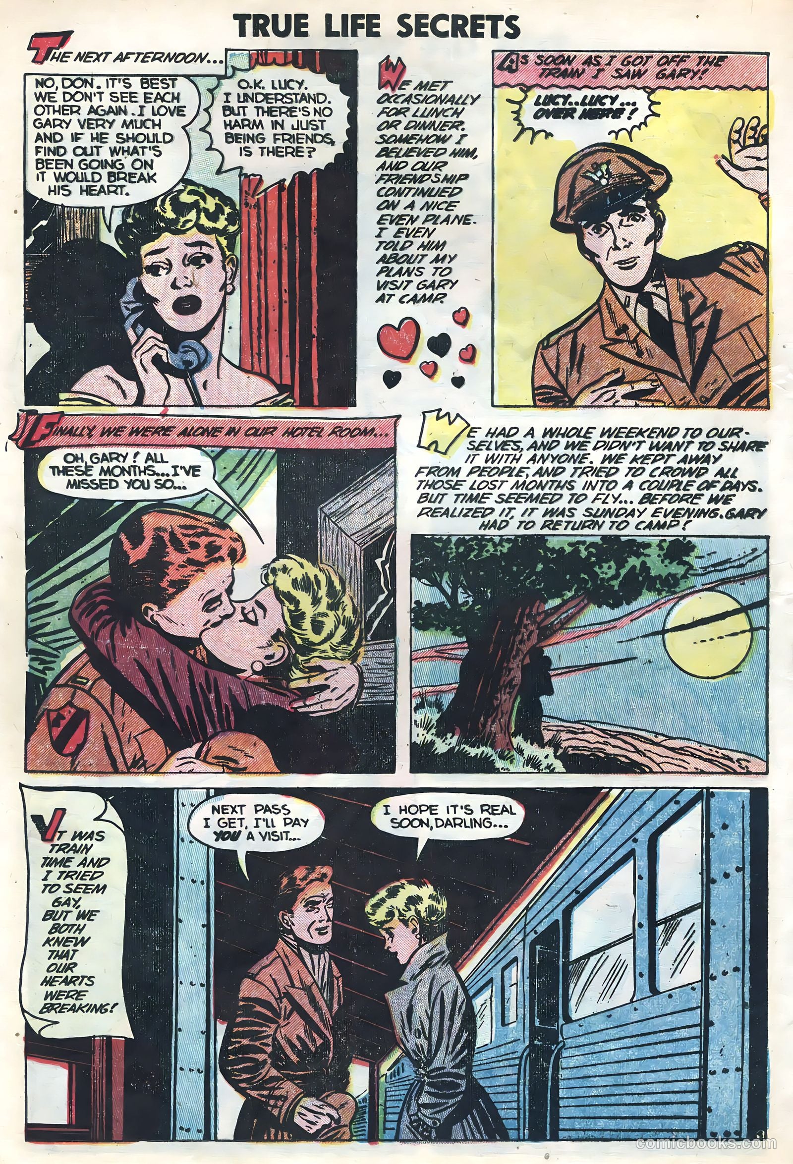 True Life Secrets #15 (1953) — page 24 of 36