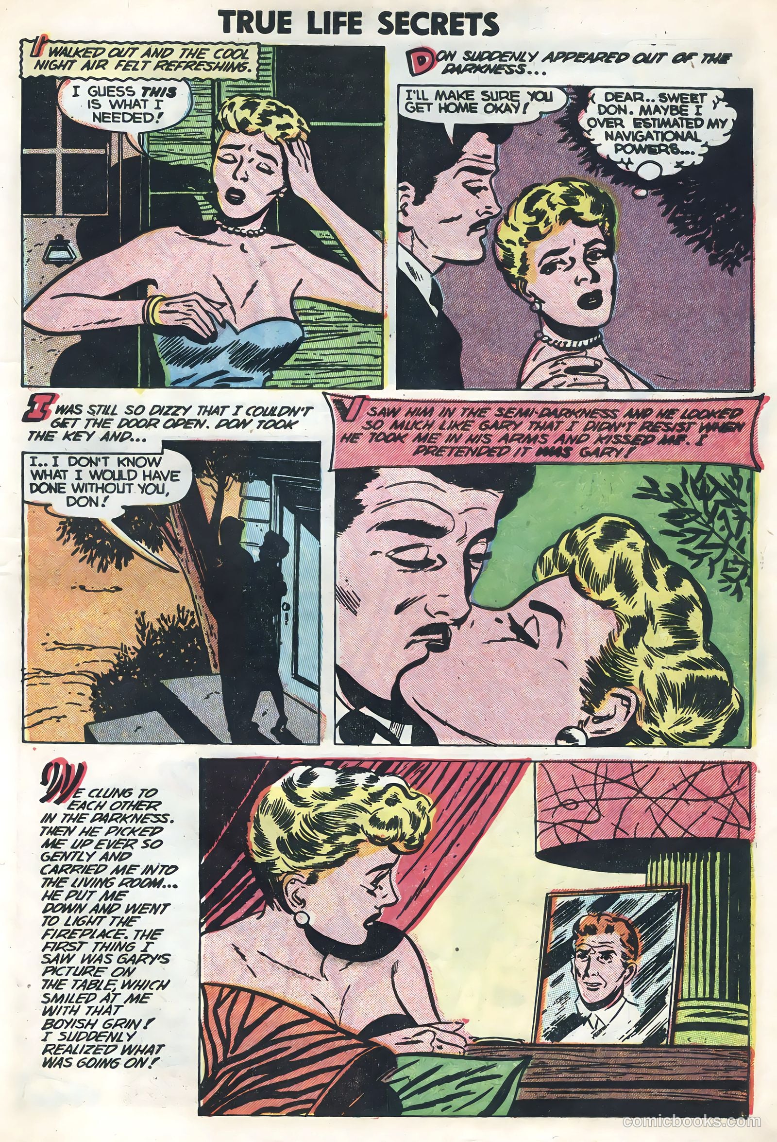 True Life Secrets #15 (1953) — page 27 of 36