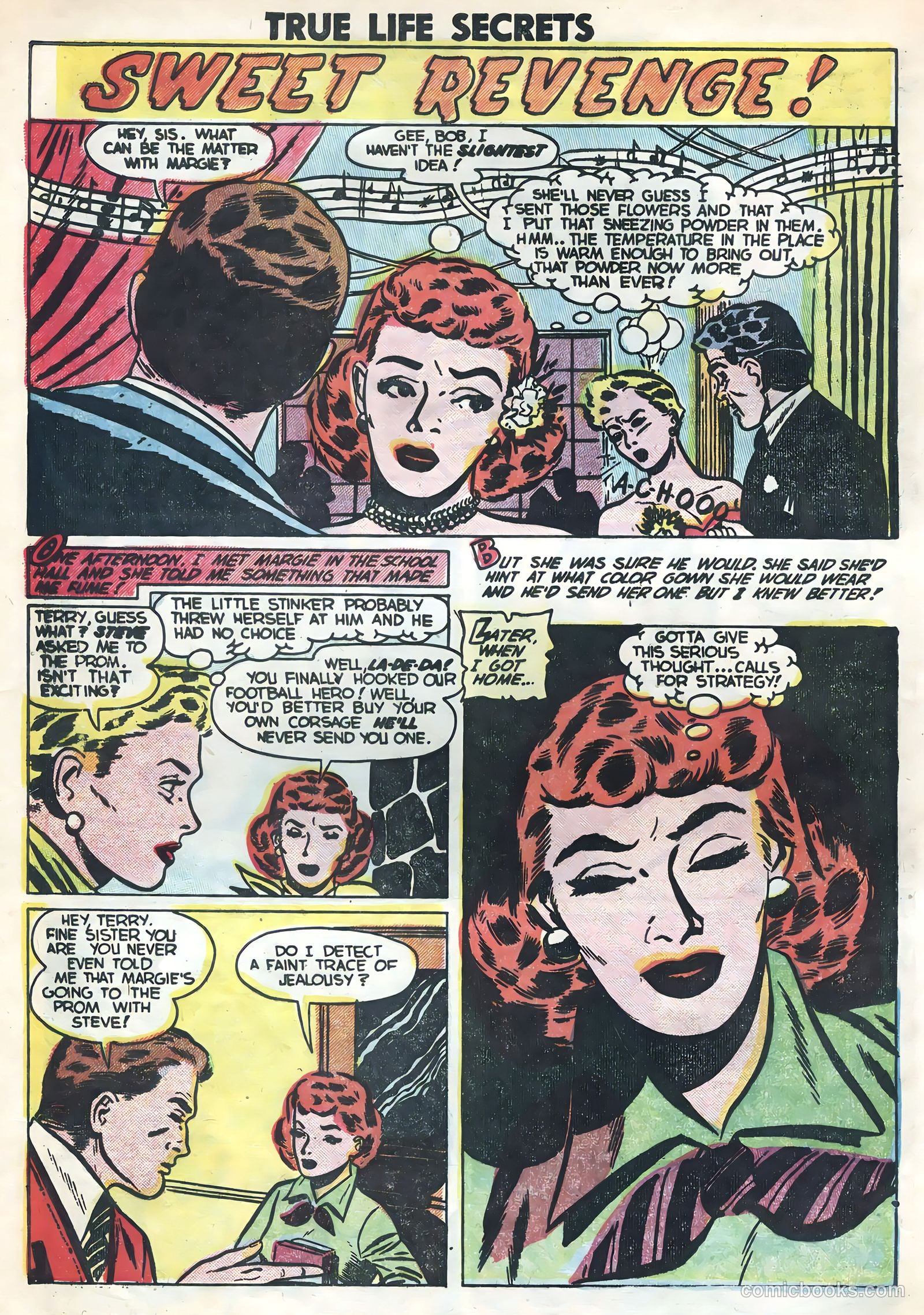True Life Secrets #15 (1953) — page 32 of 36