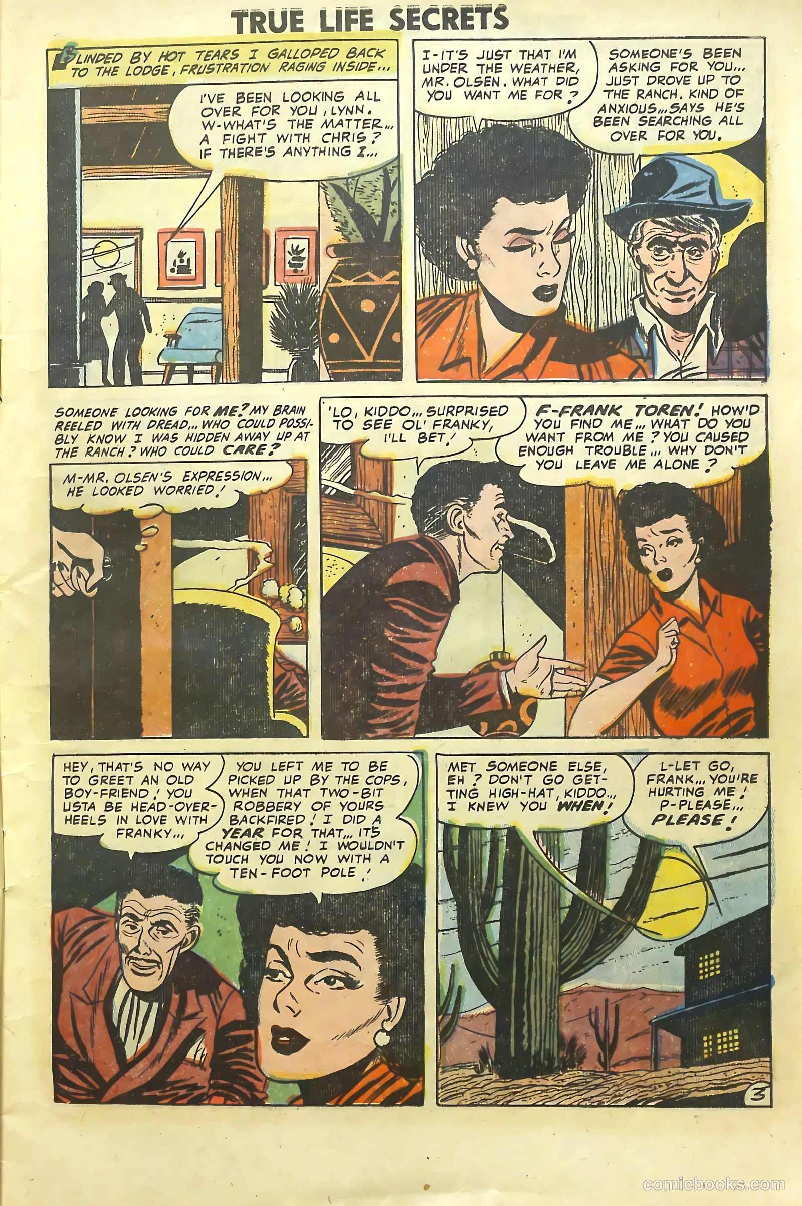 True Life Secrets #16 (1953) — page 5 of 36