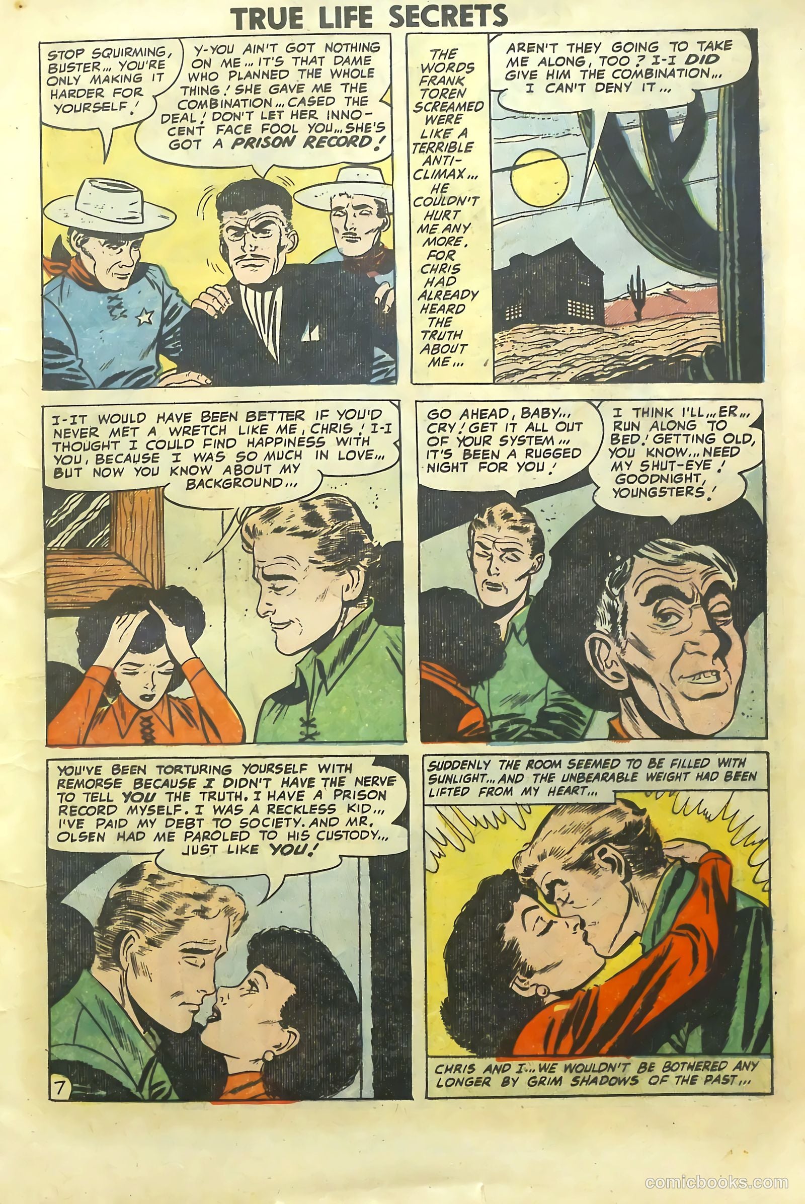 True Life Secrets #16 (1953) — page 9 of 36