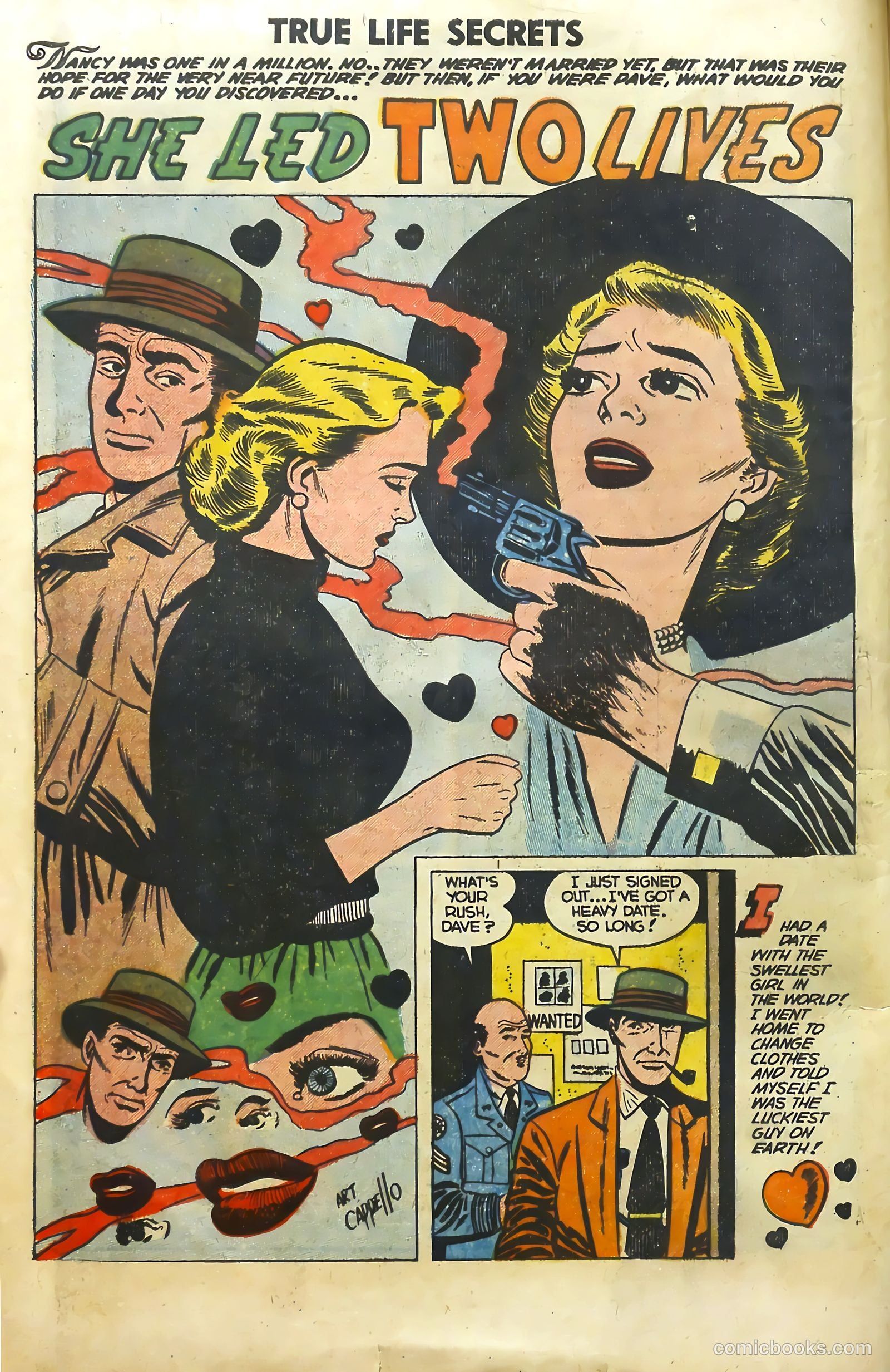 True Life Secrets #16 (1953) — page 10 of 36