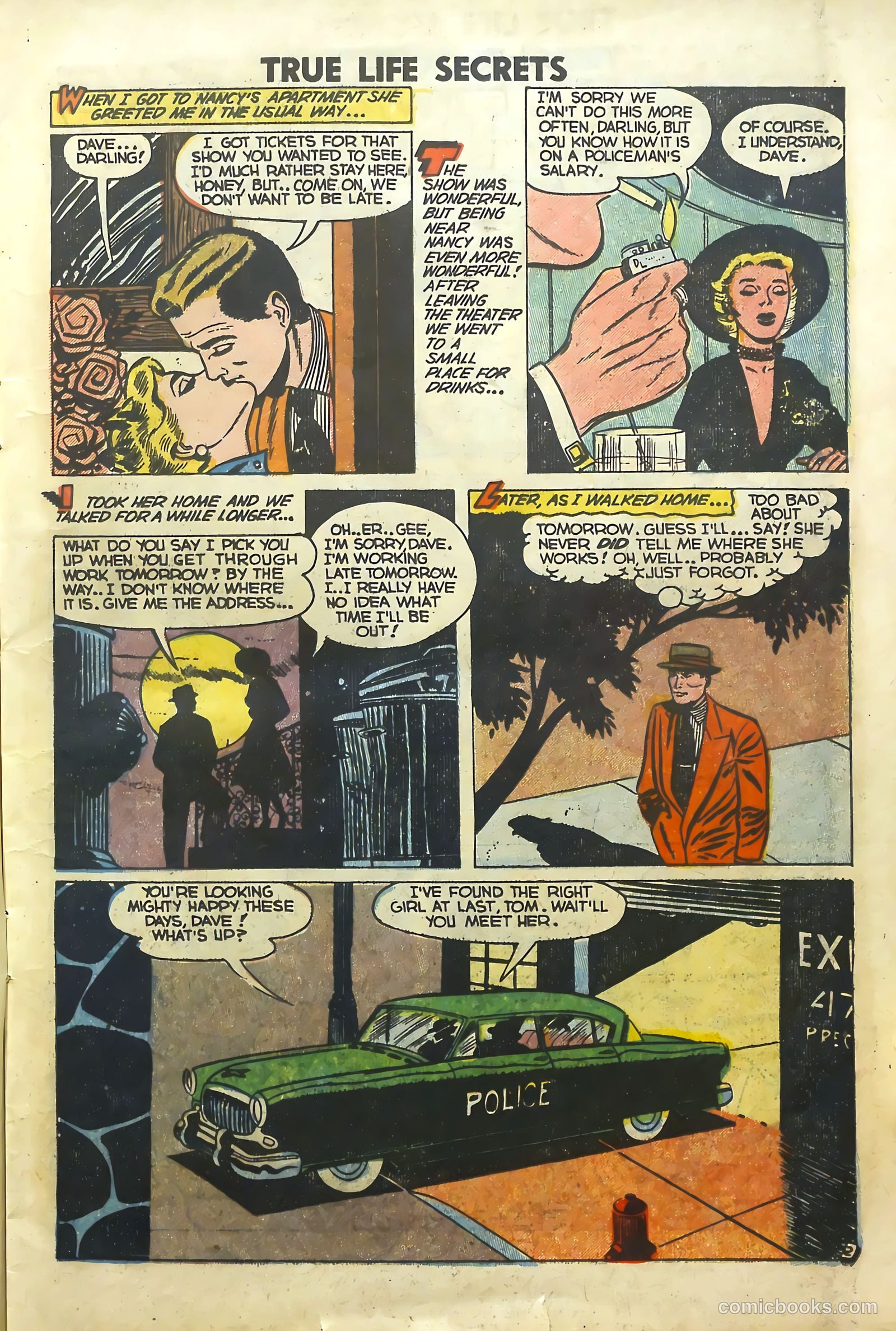 True Life Secrets #16 (1953) — page 11 of 36