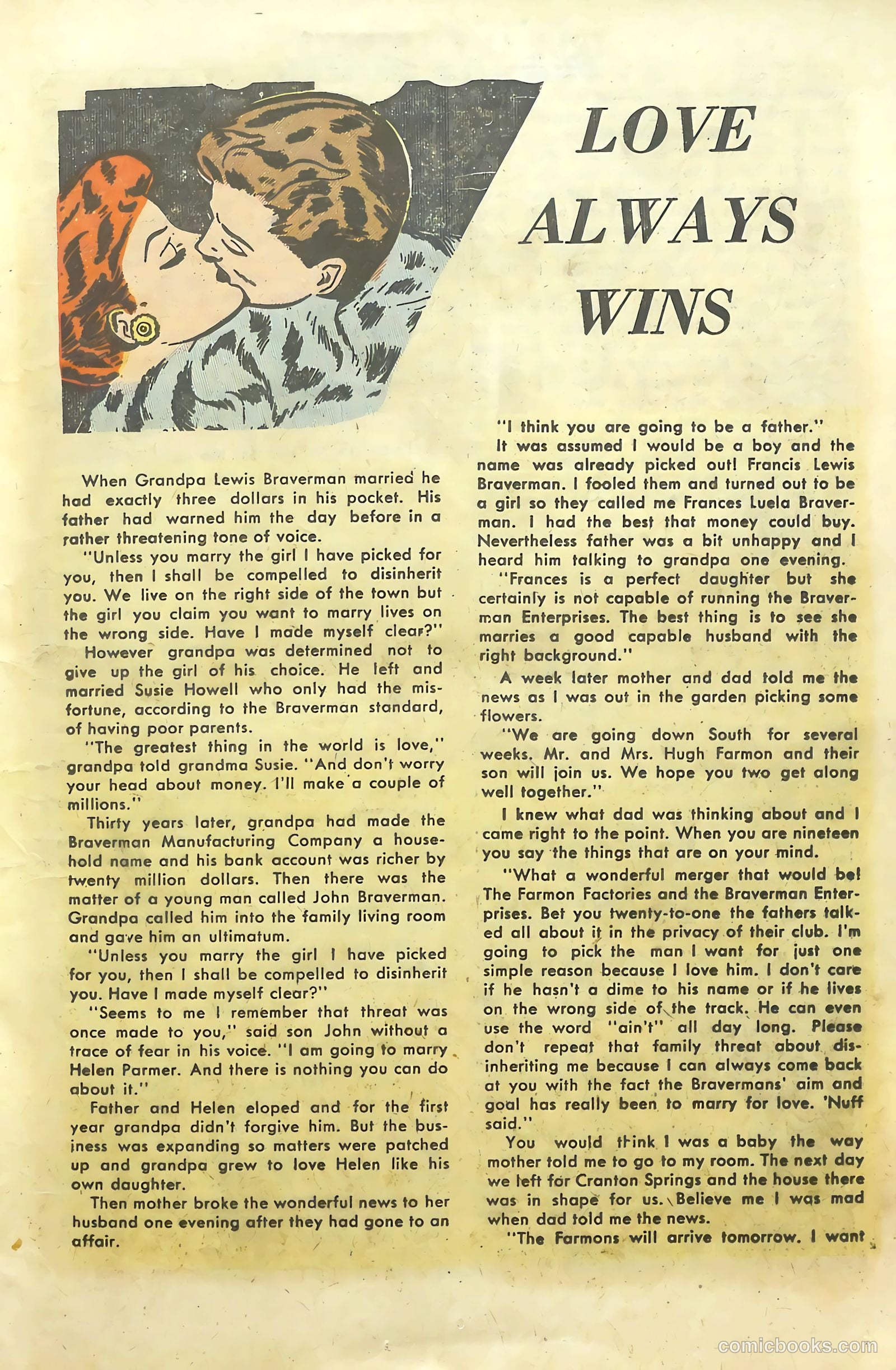 True Life Secrets #16 (1953) — page 17 of 36