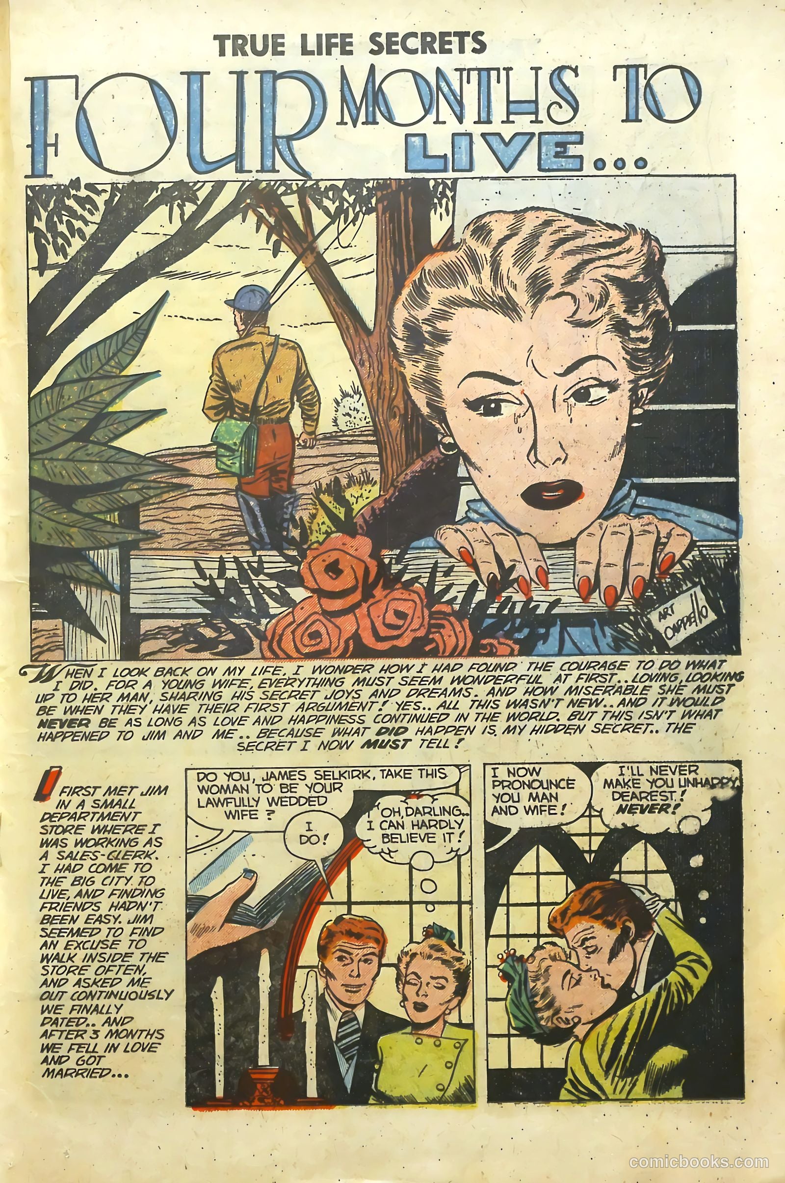 True Life Secrets #16 (1953) — page 19 of 36