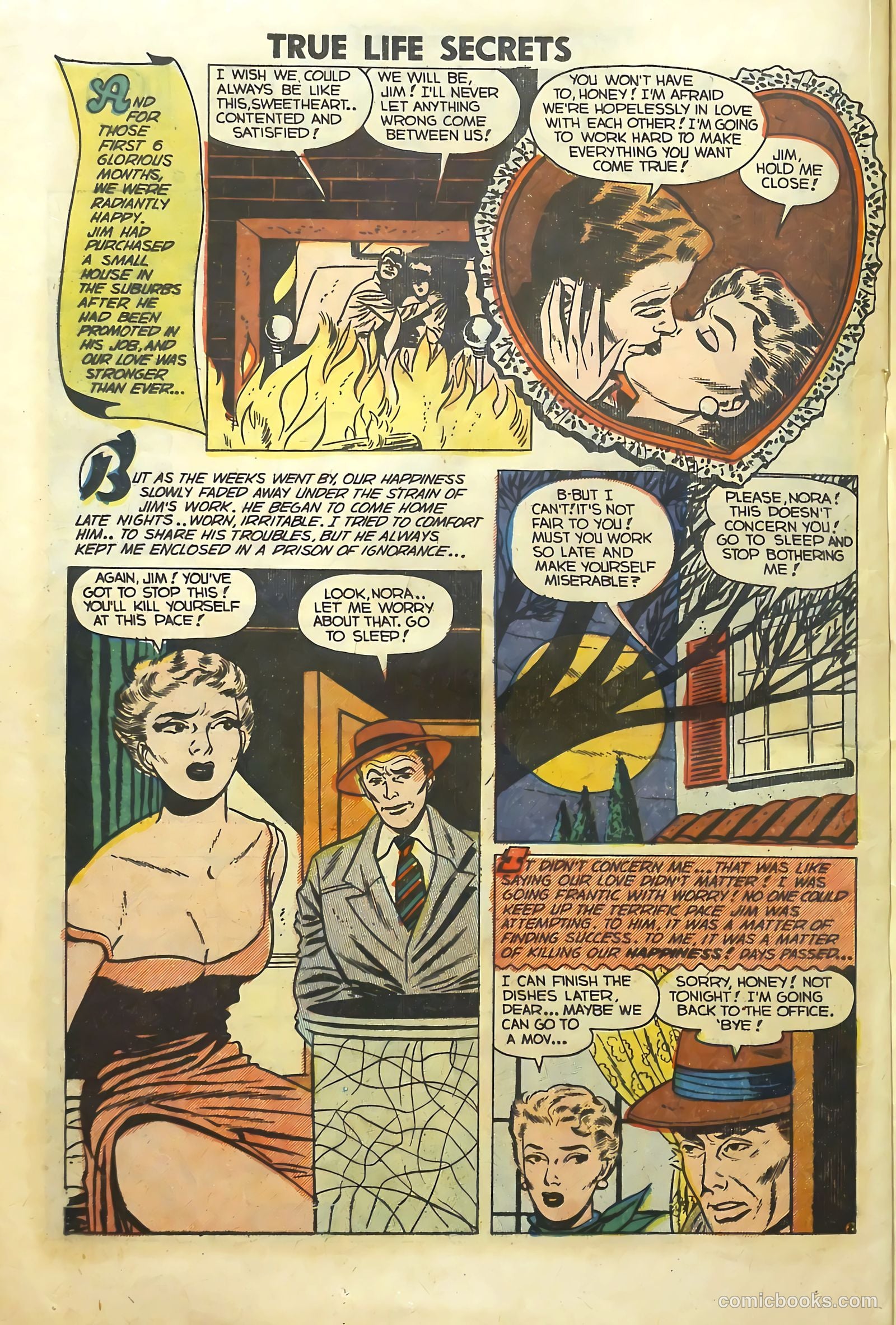 True Life Secrets #16 (1953) — page 20 of 36