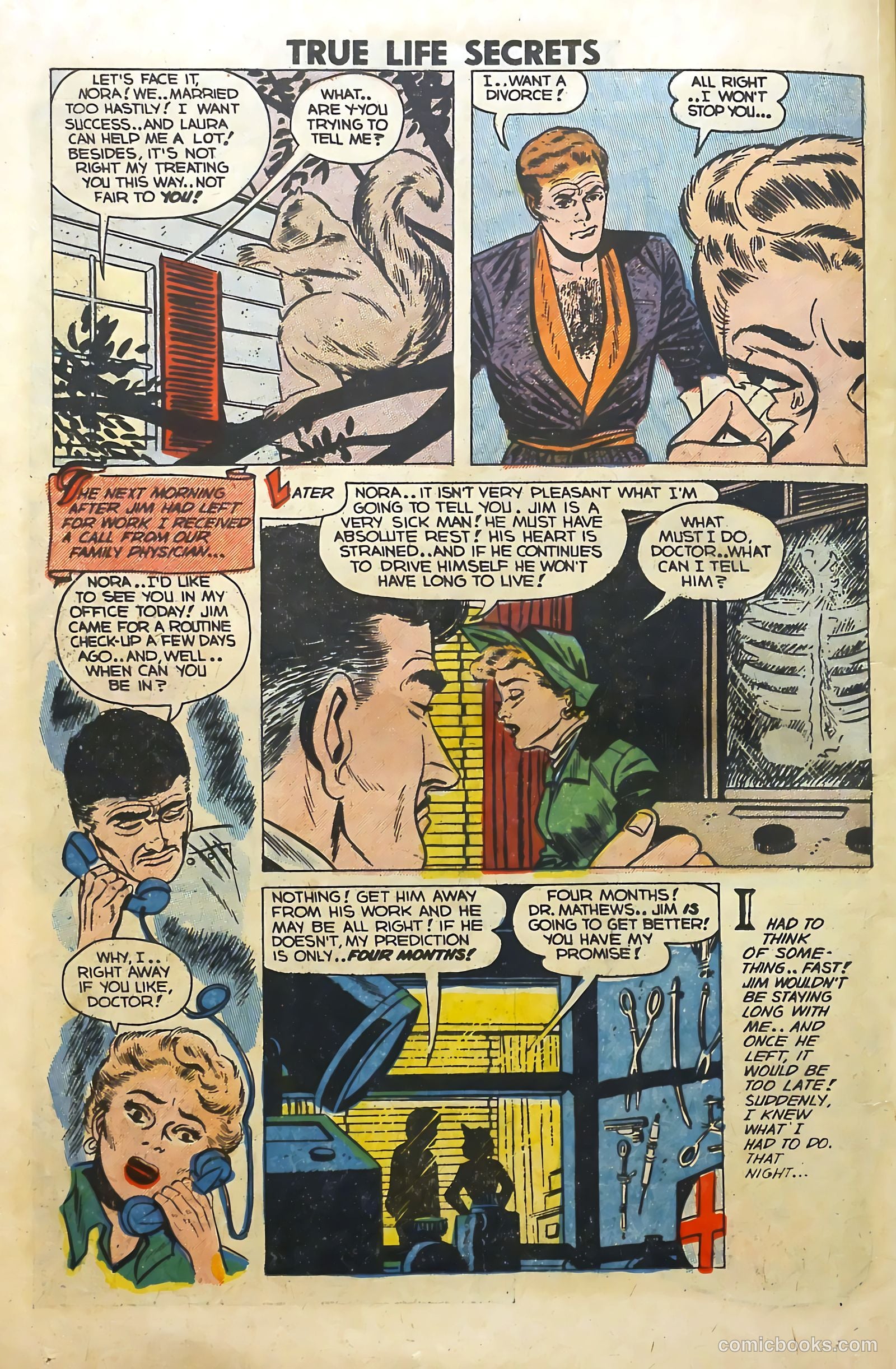 True Life Secrets #16 (1953) — page 22 of 36