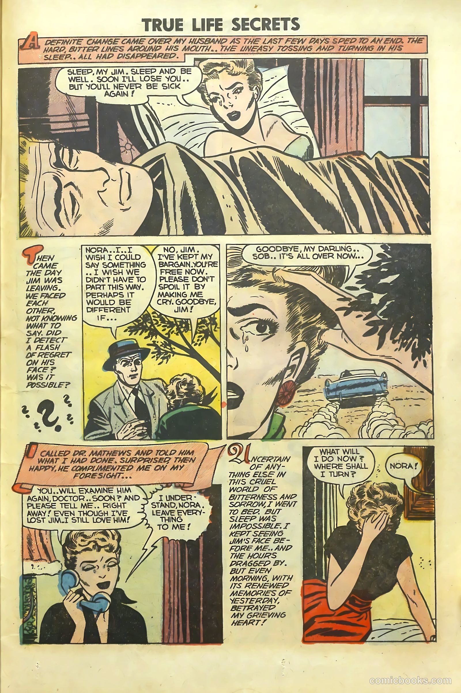 True Life Secrets #16 (1953) — page 25 of 36
