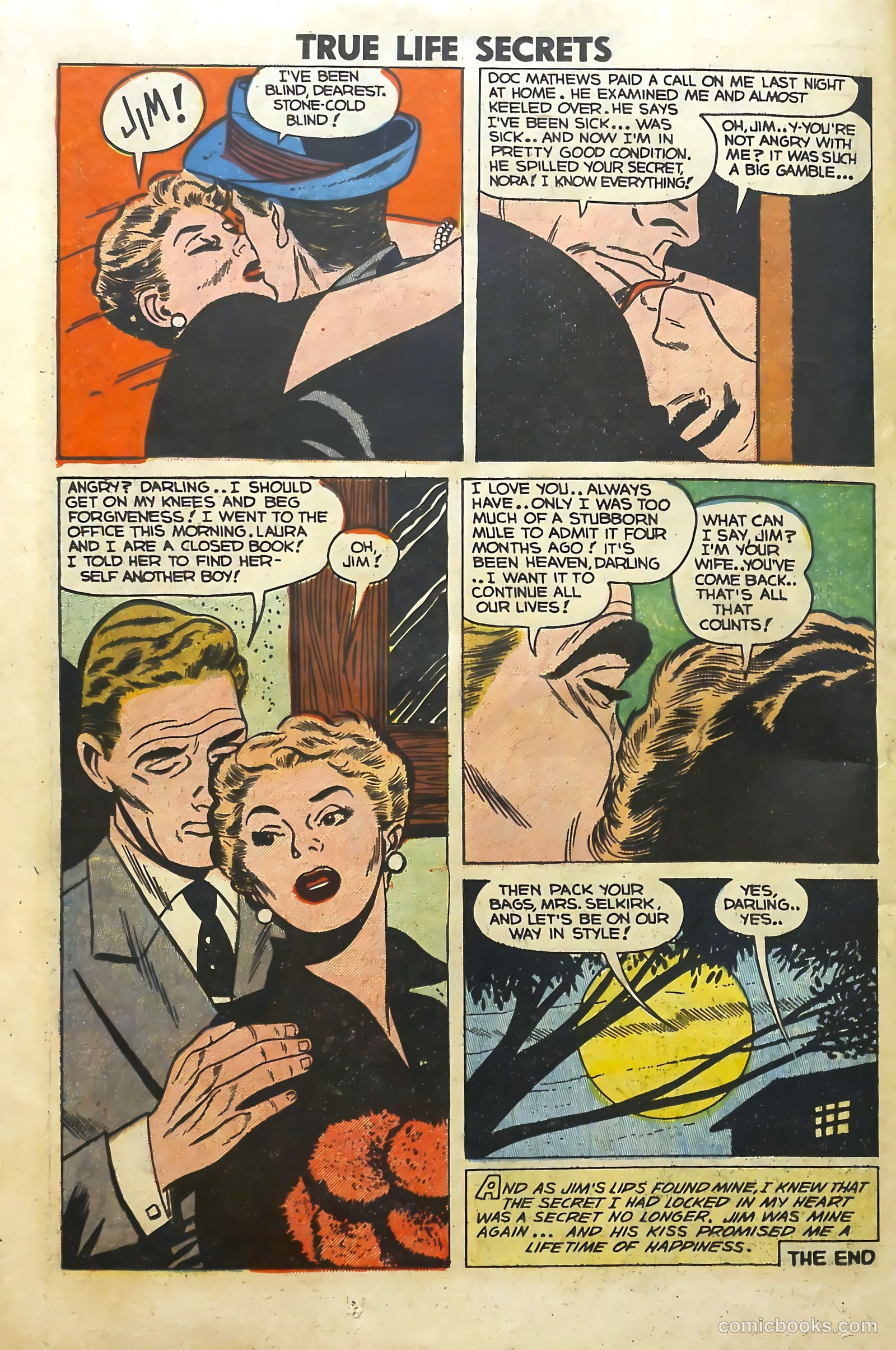 True Life Secrets #16 (1953) — page 26 of 36
