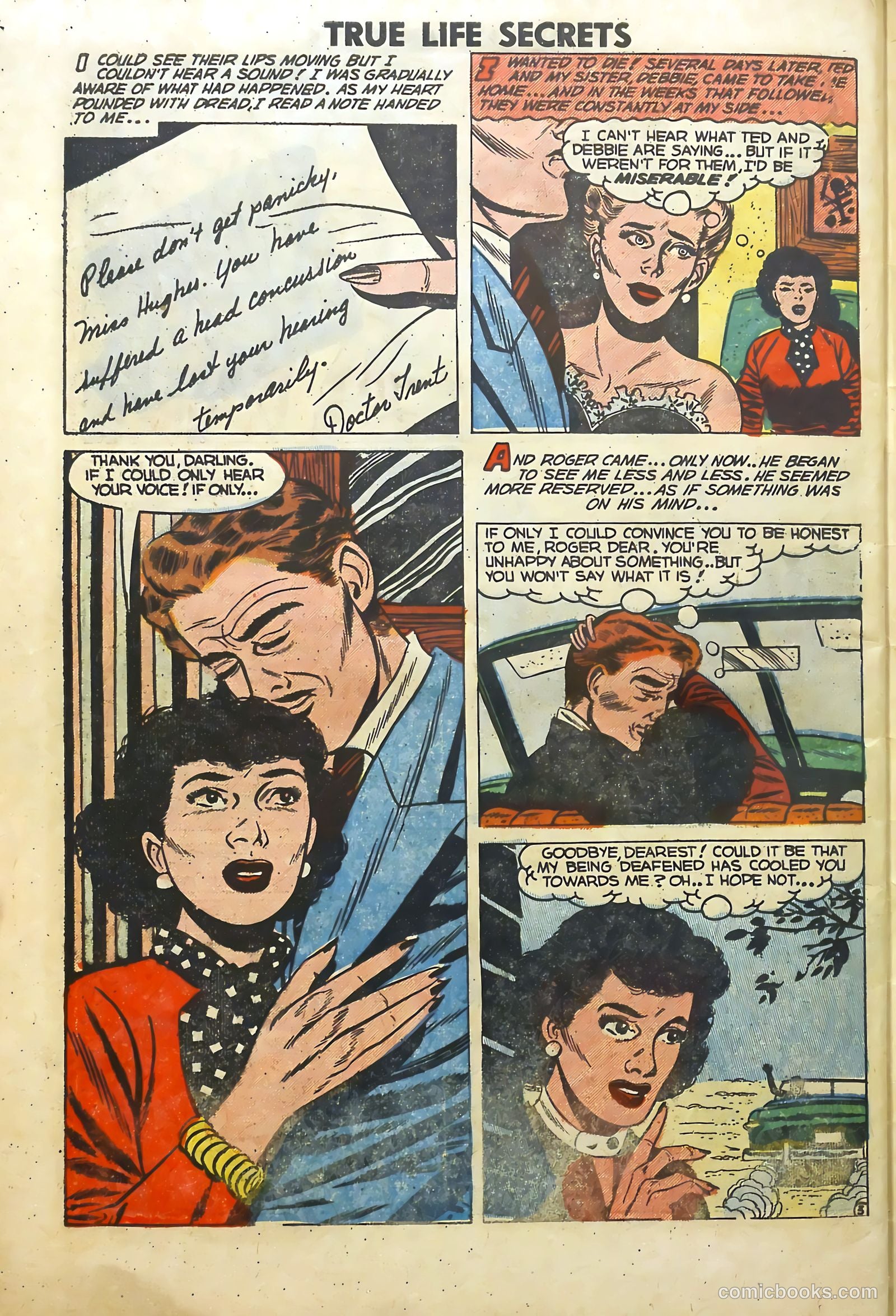 True Life Secrets #16 (1953) — page 30 of 36