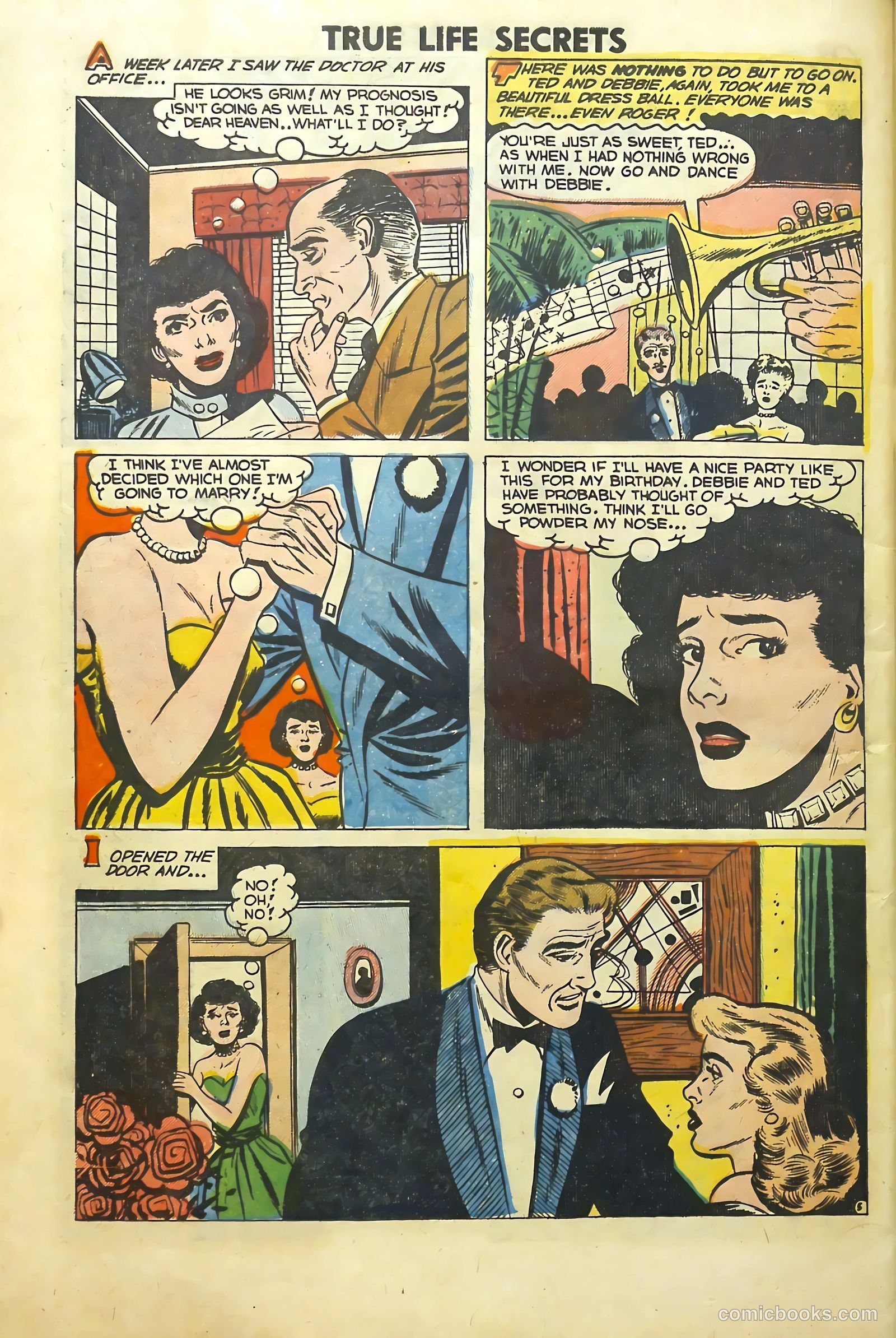 True Life Secrets #16 (1953) — page 32 of 36
