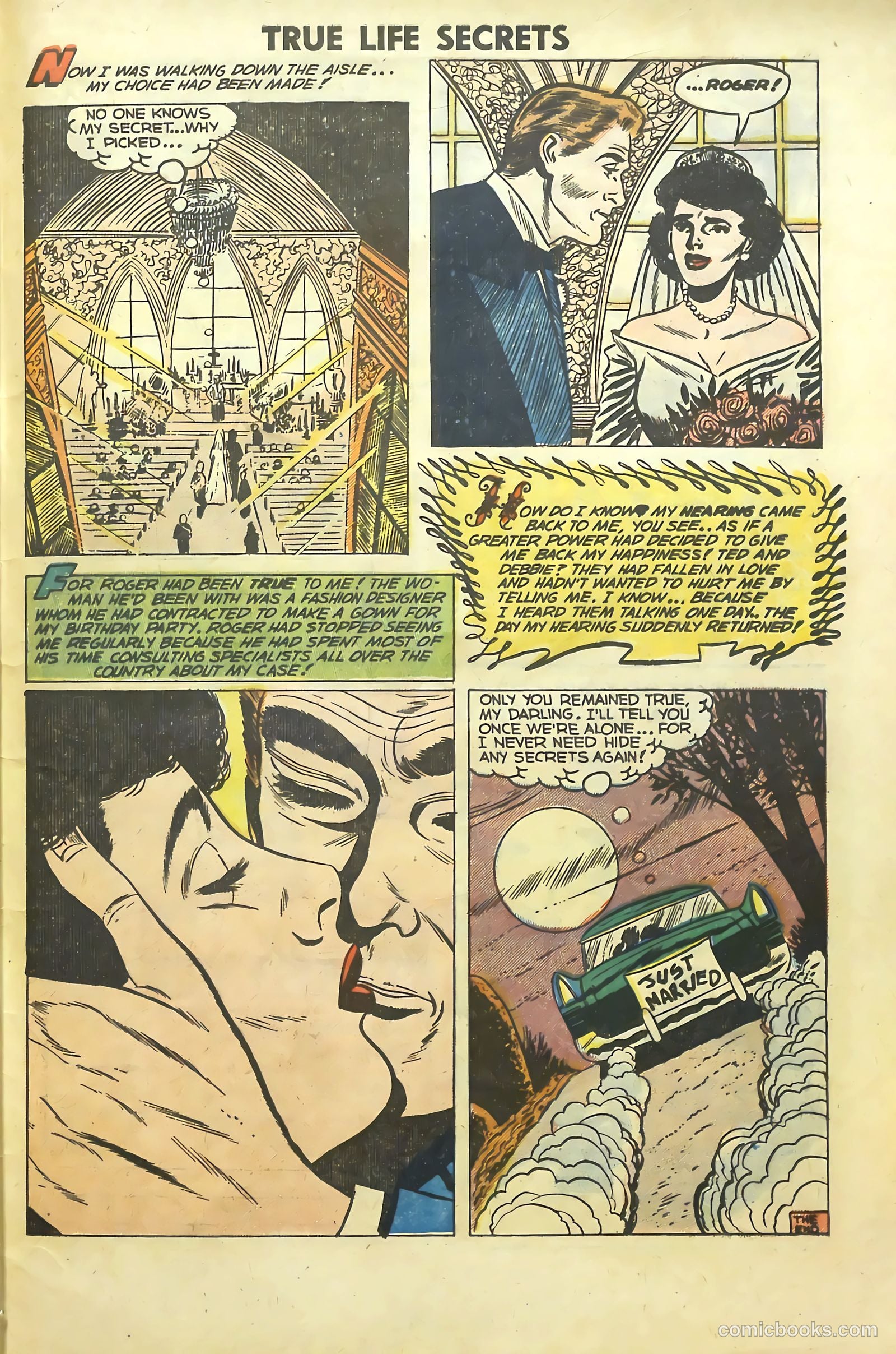 True Life Secrets #16 (1953) — page 33 of 36