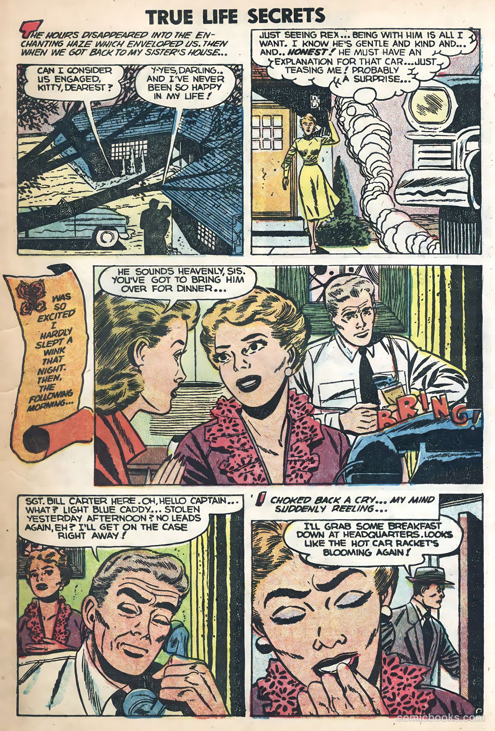 True Life Secrets #17 (1954) — page 5 of 36