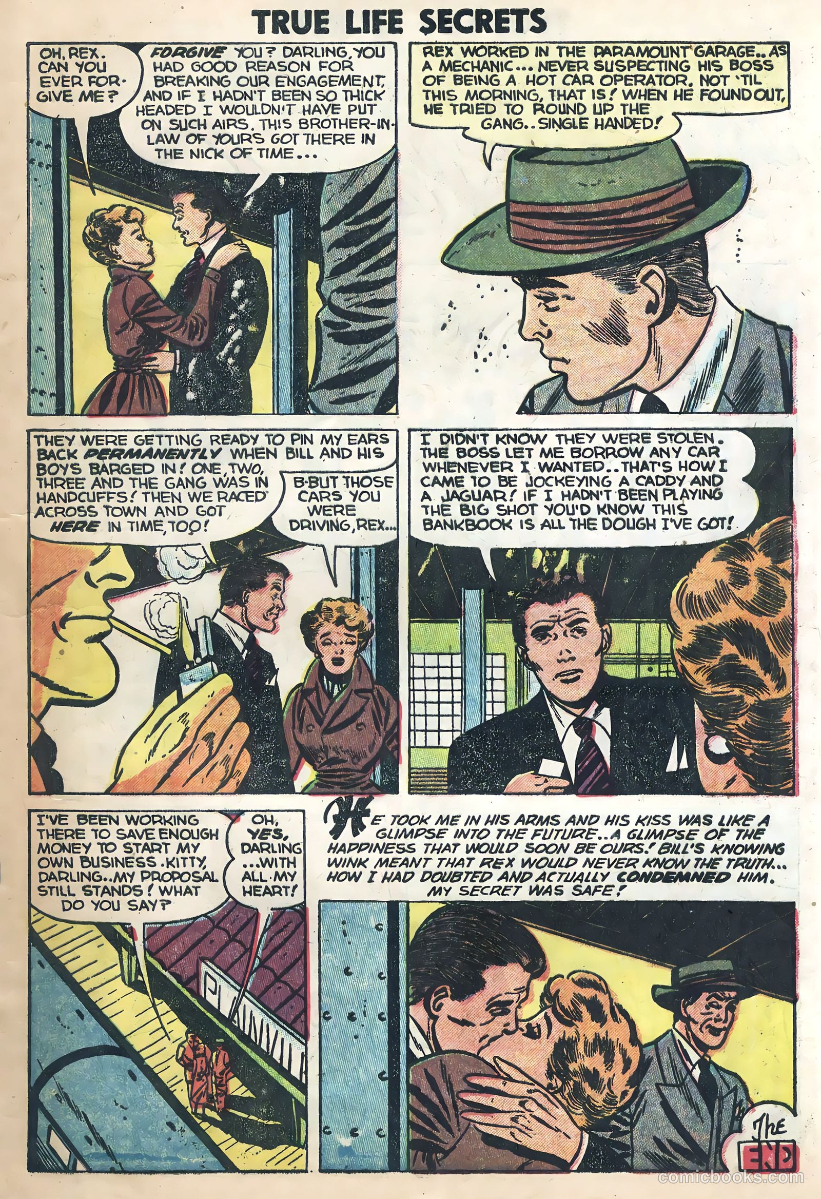 True Life Secrets #17 (1954) — page 9 of 36