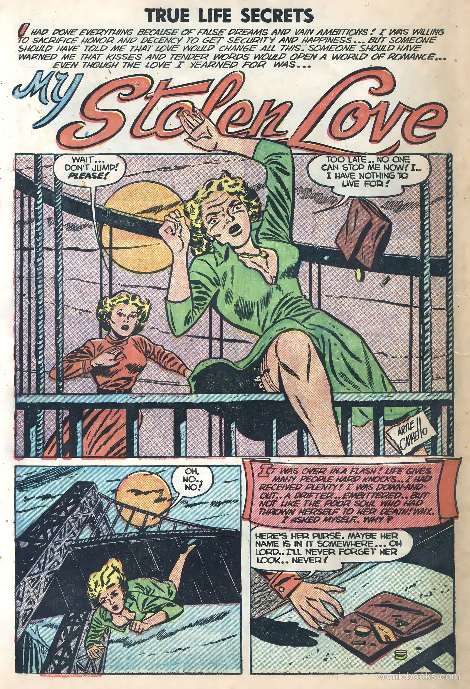 True Life Secrets #17 (1954) — page 10 of 36