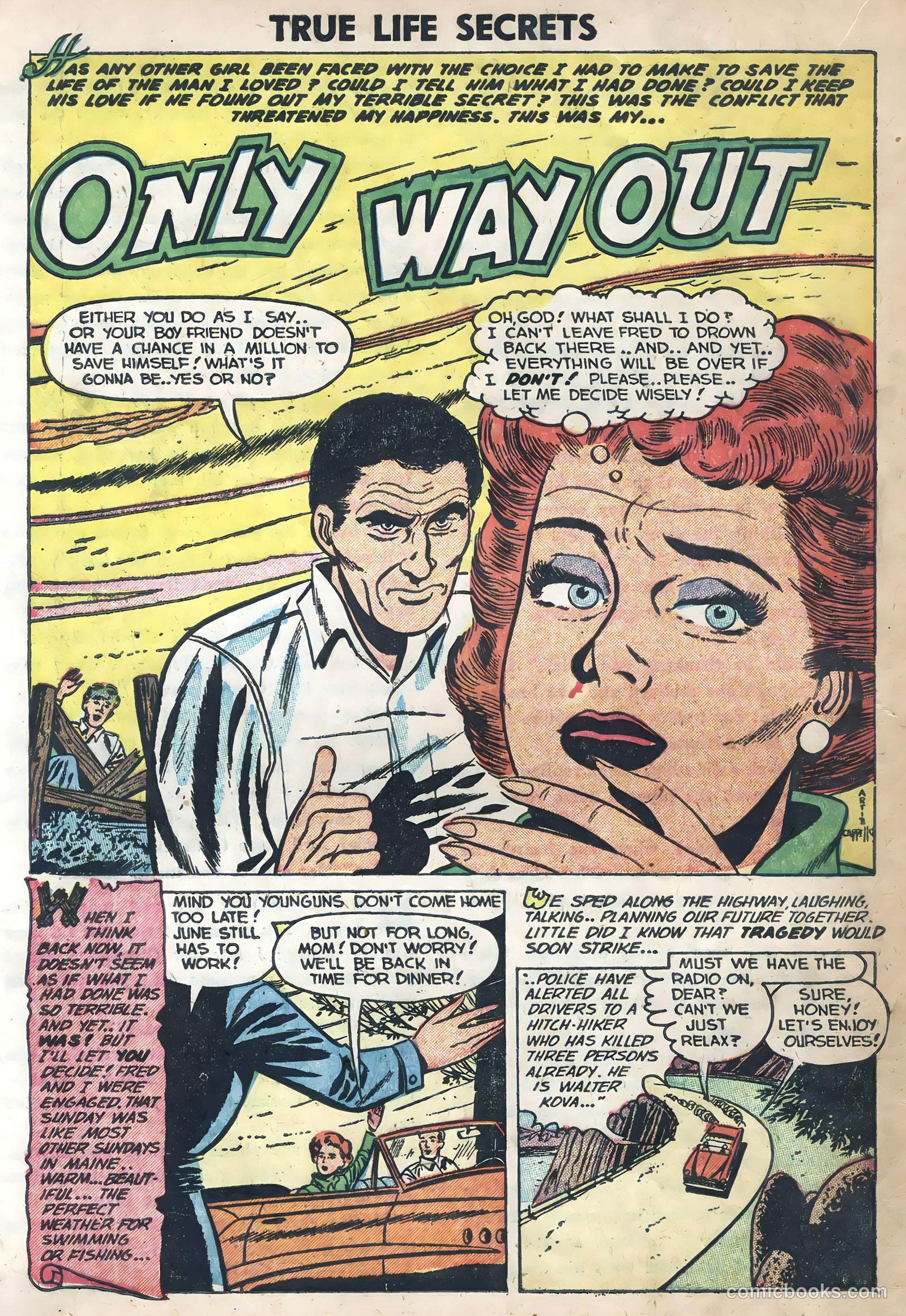 True Life Secrets #17 (1954) — page 18 of 36