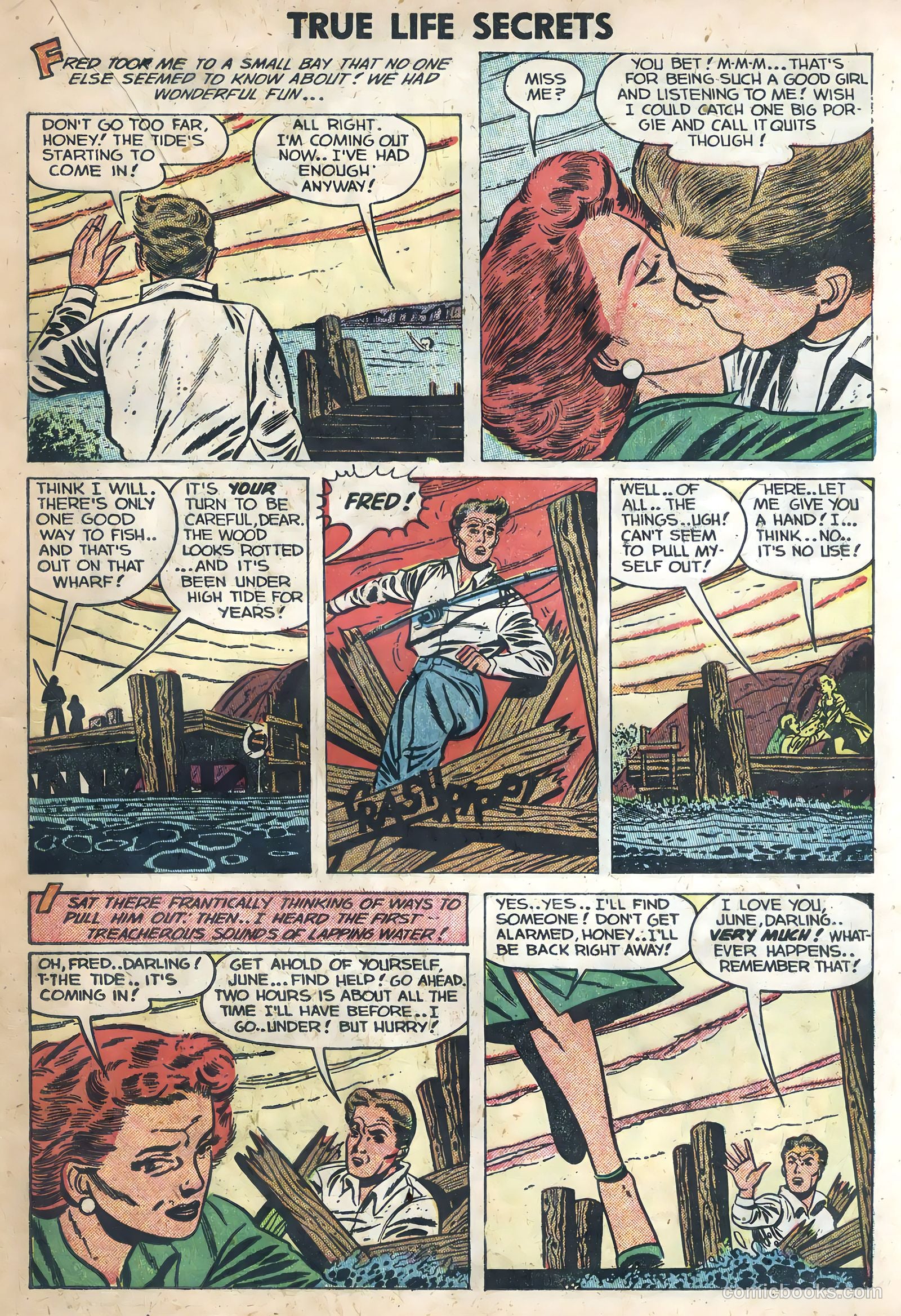 True Life Secrets #17 (1954) — page 19 of 36