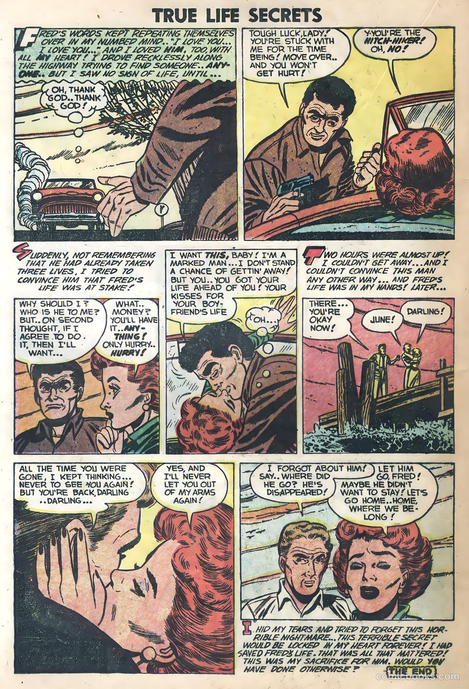 True Life Secrets #17 (1954) — page 20 of 36