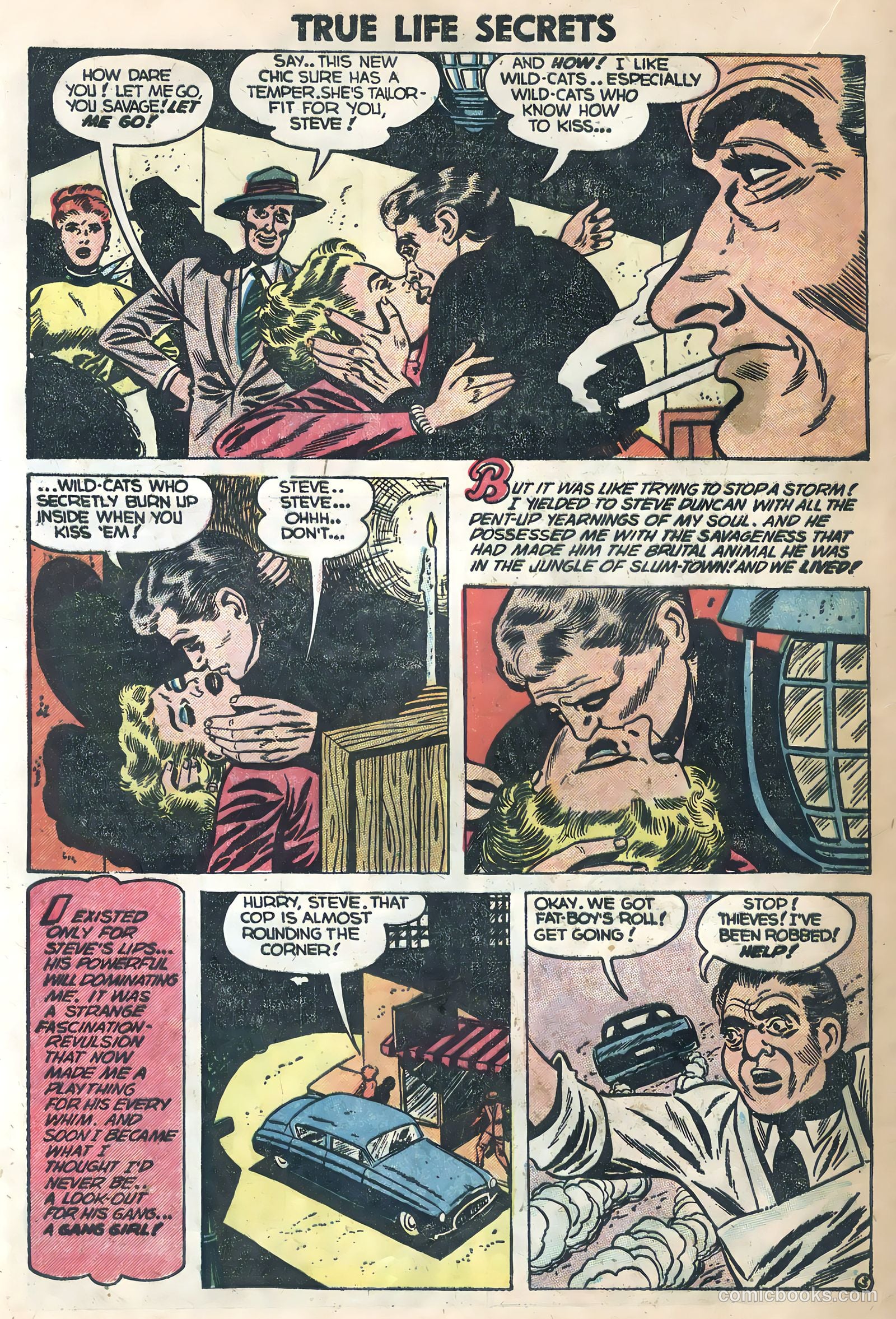 True Life Secrets #17 (1954) — page 24 of 36