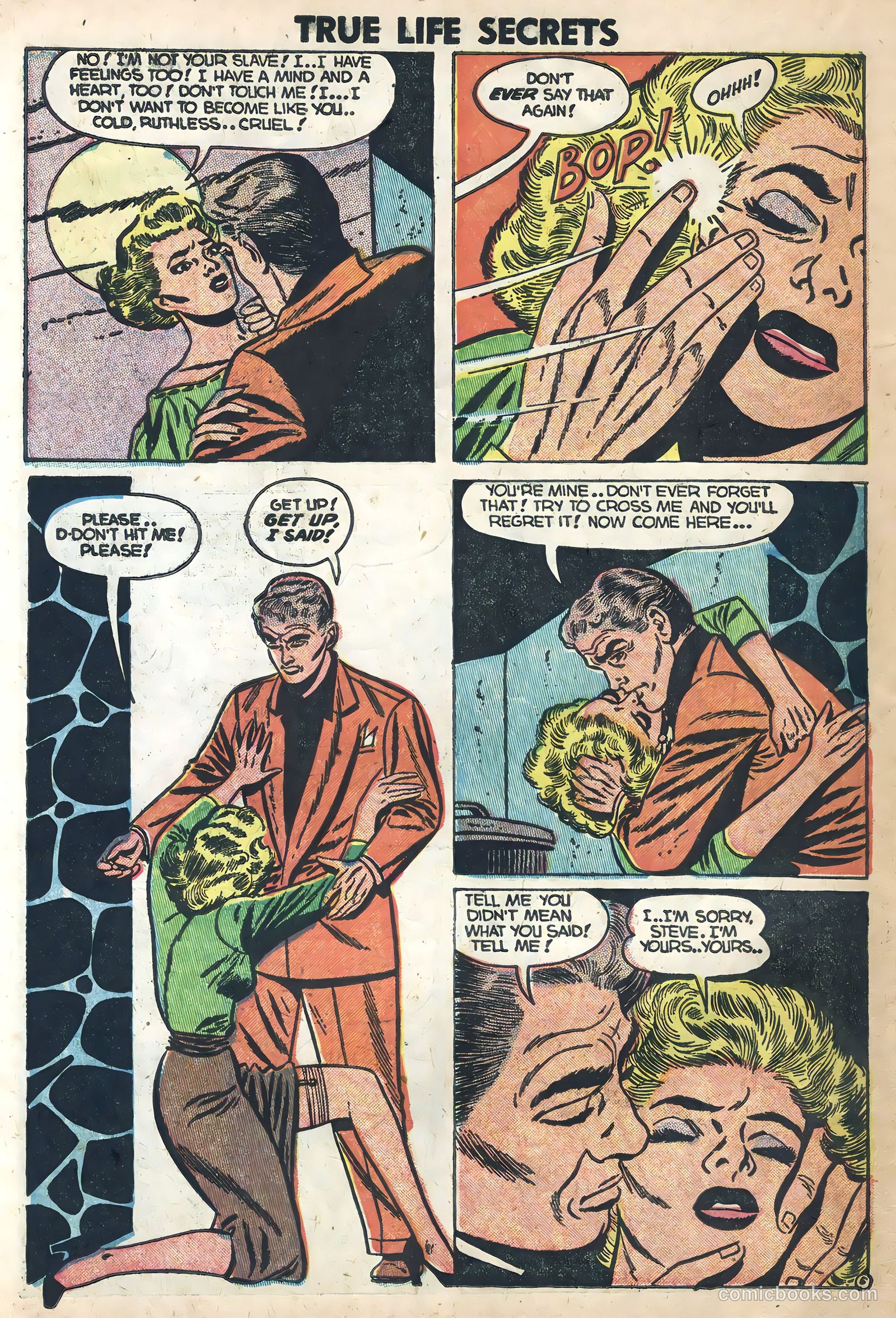 True Life Secrets #17 (1954) — page 26 of 36