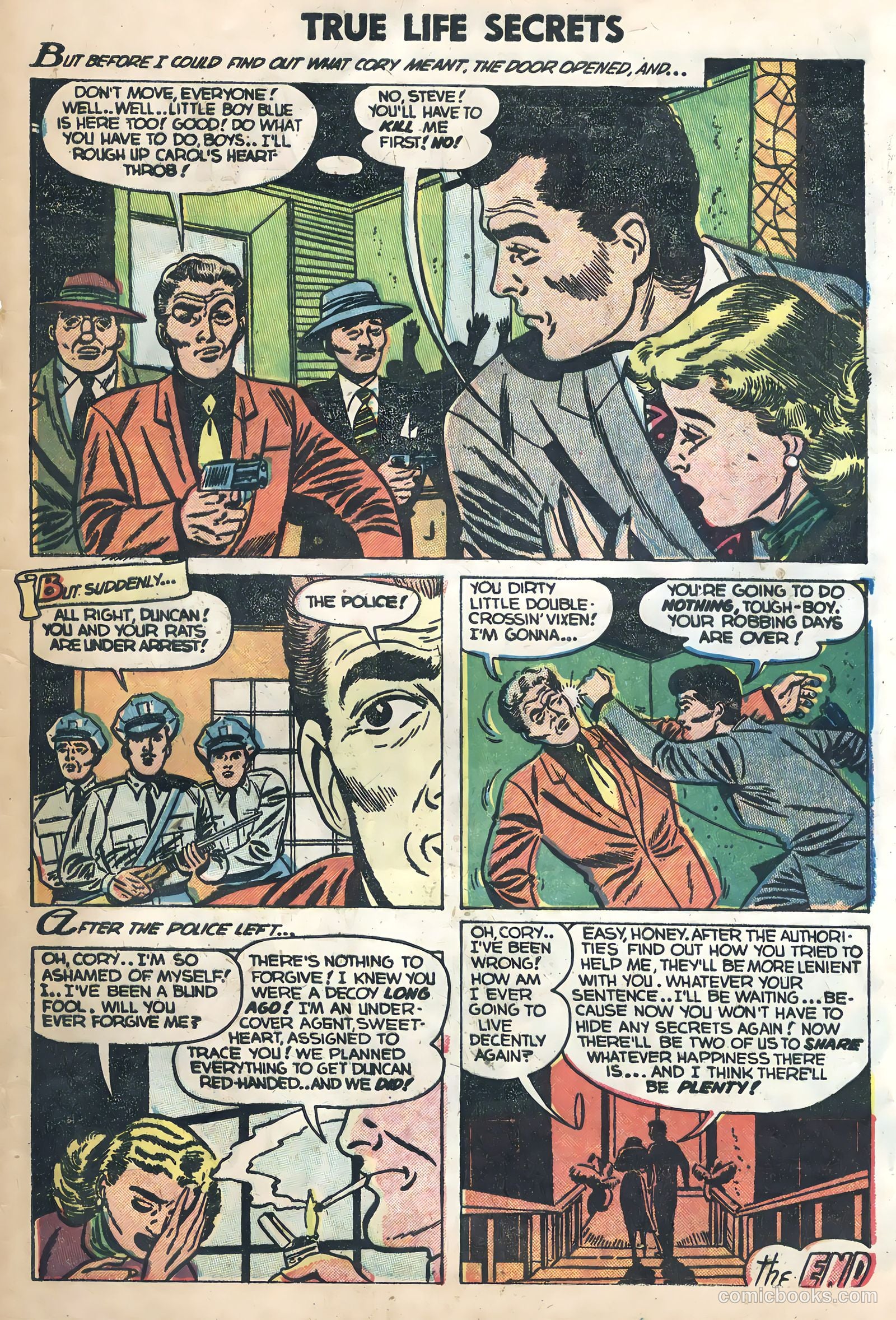 True Life Secrets #17 (1954) — page 29 of 36