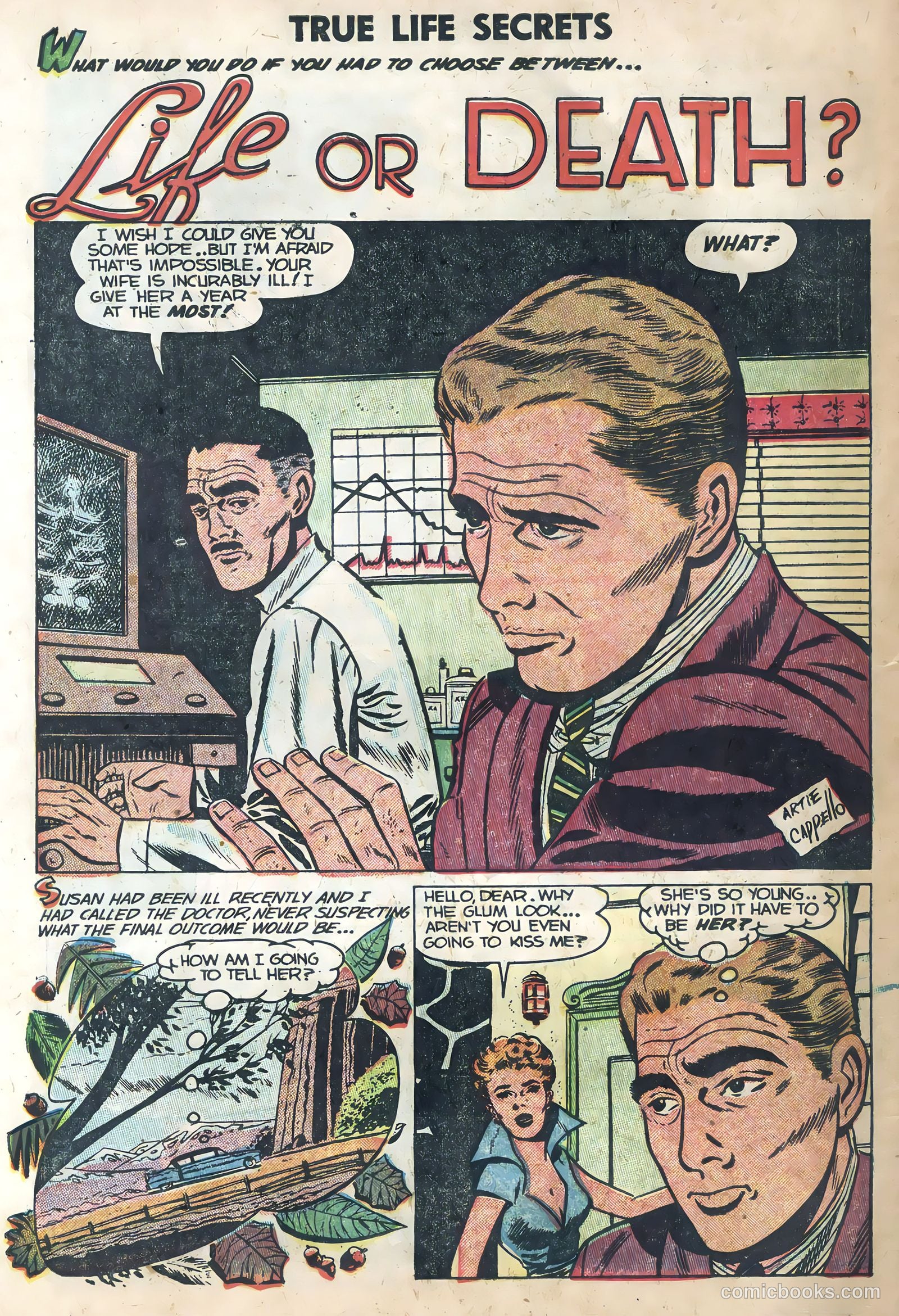True Life Secrets #17 (1954) — page 30 of 36