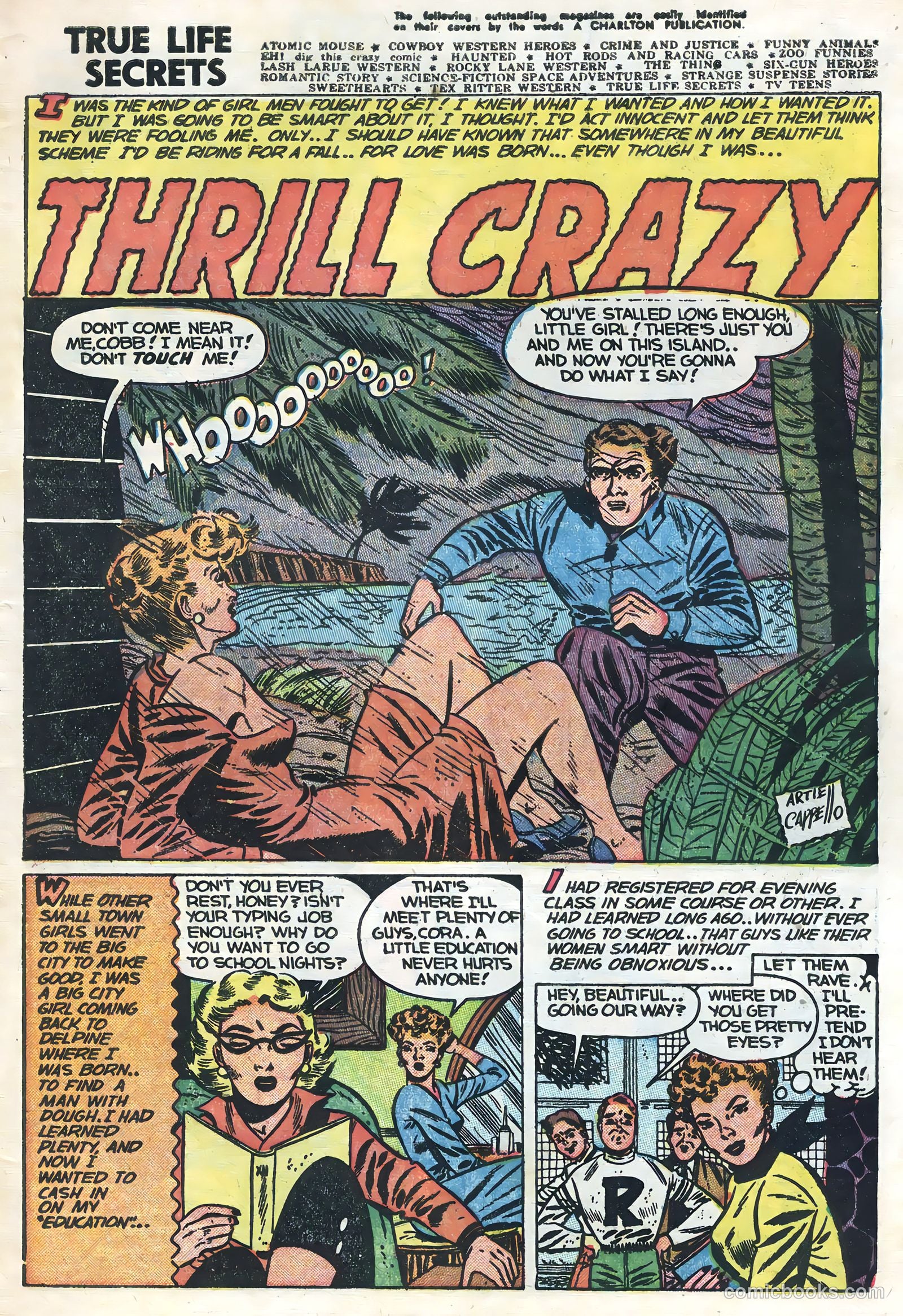 True Life Secrets #18 (1954) — page 3 of 36