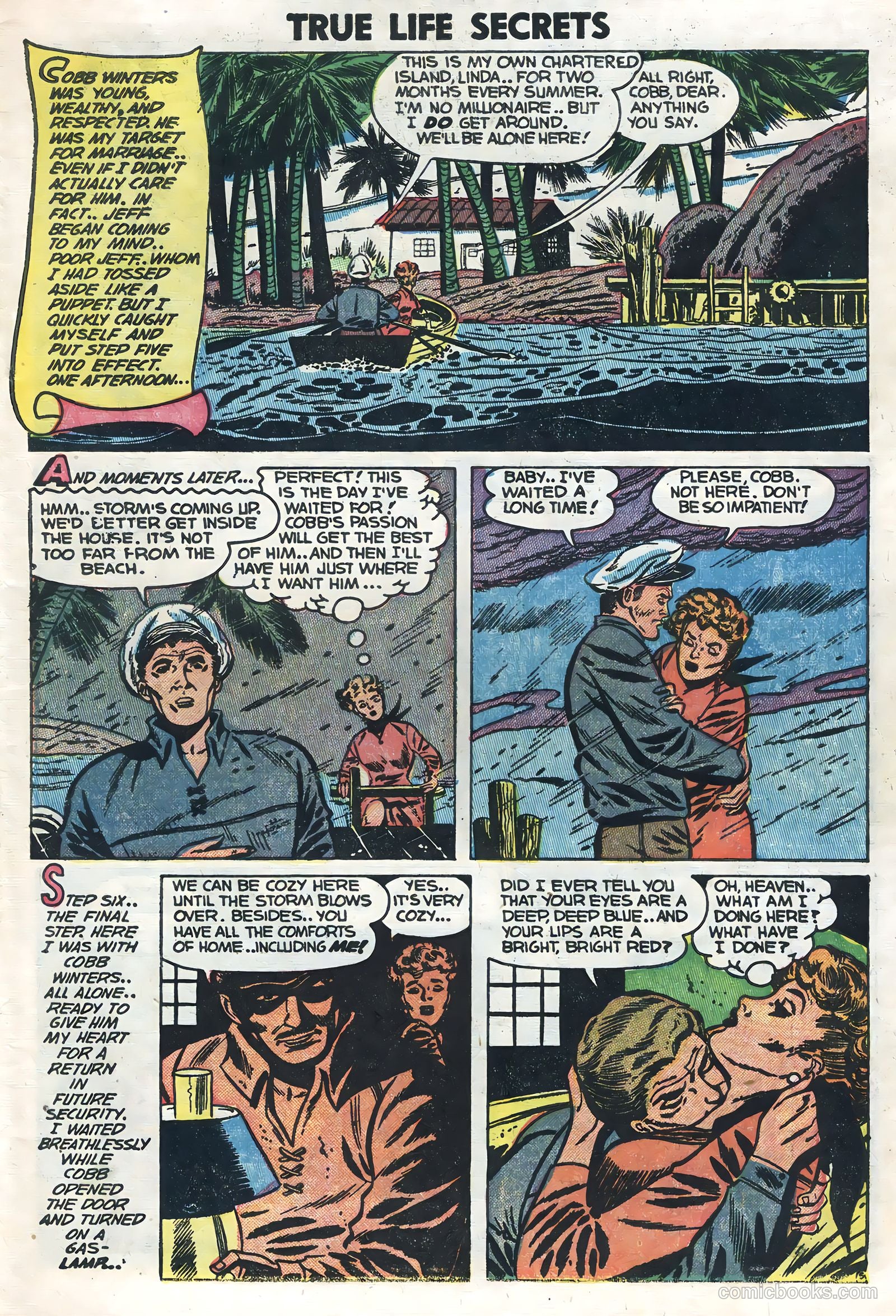 True Life Secrets #18 (1954) — page 7 of 36
