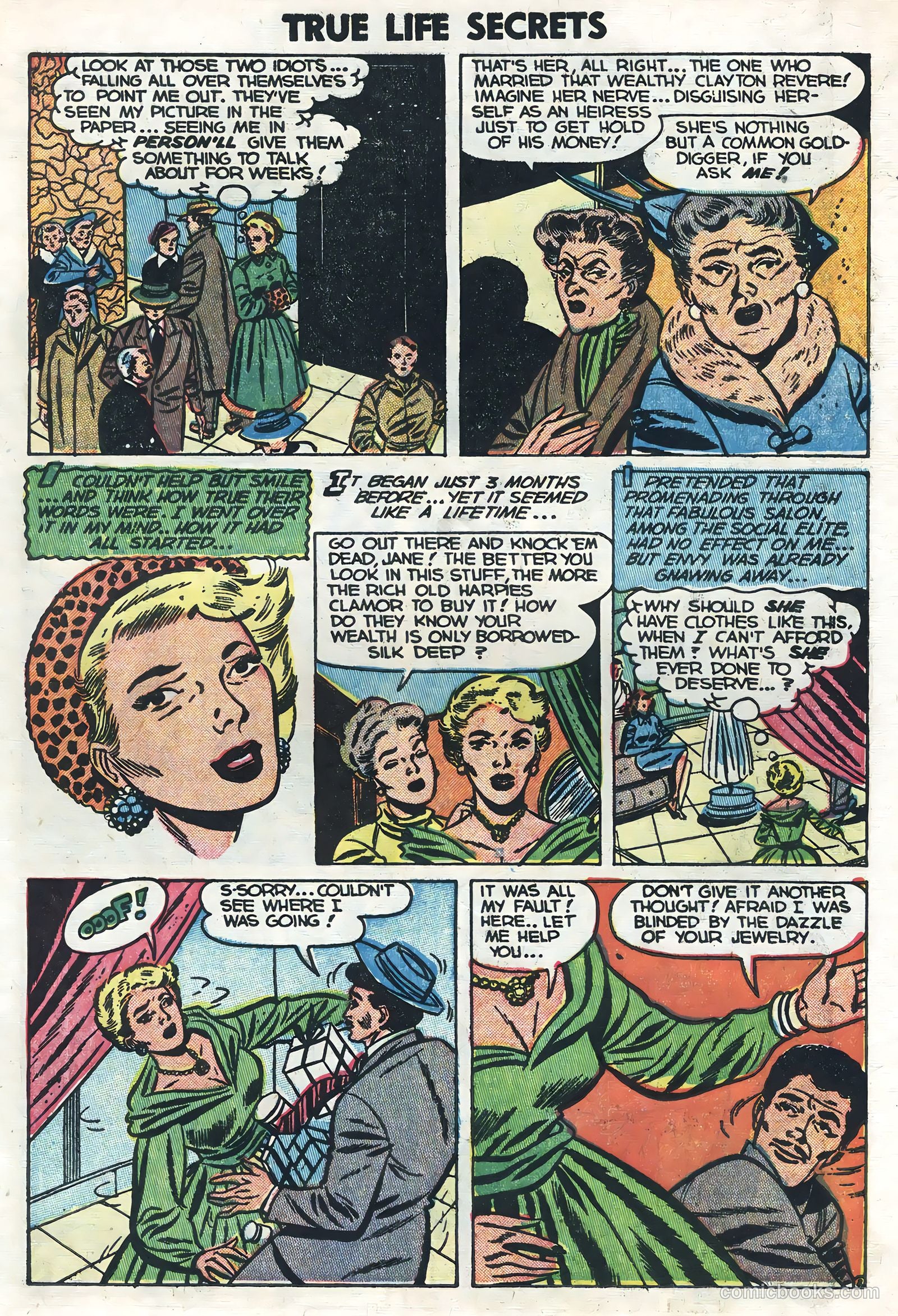 True Life Secrets #18 (1954) — page 11 of 36