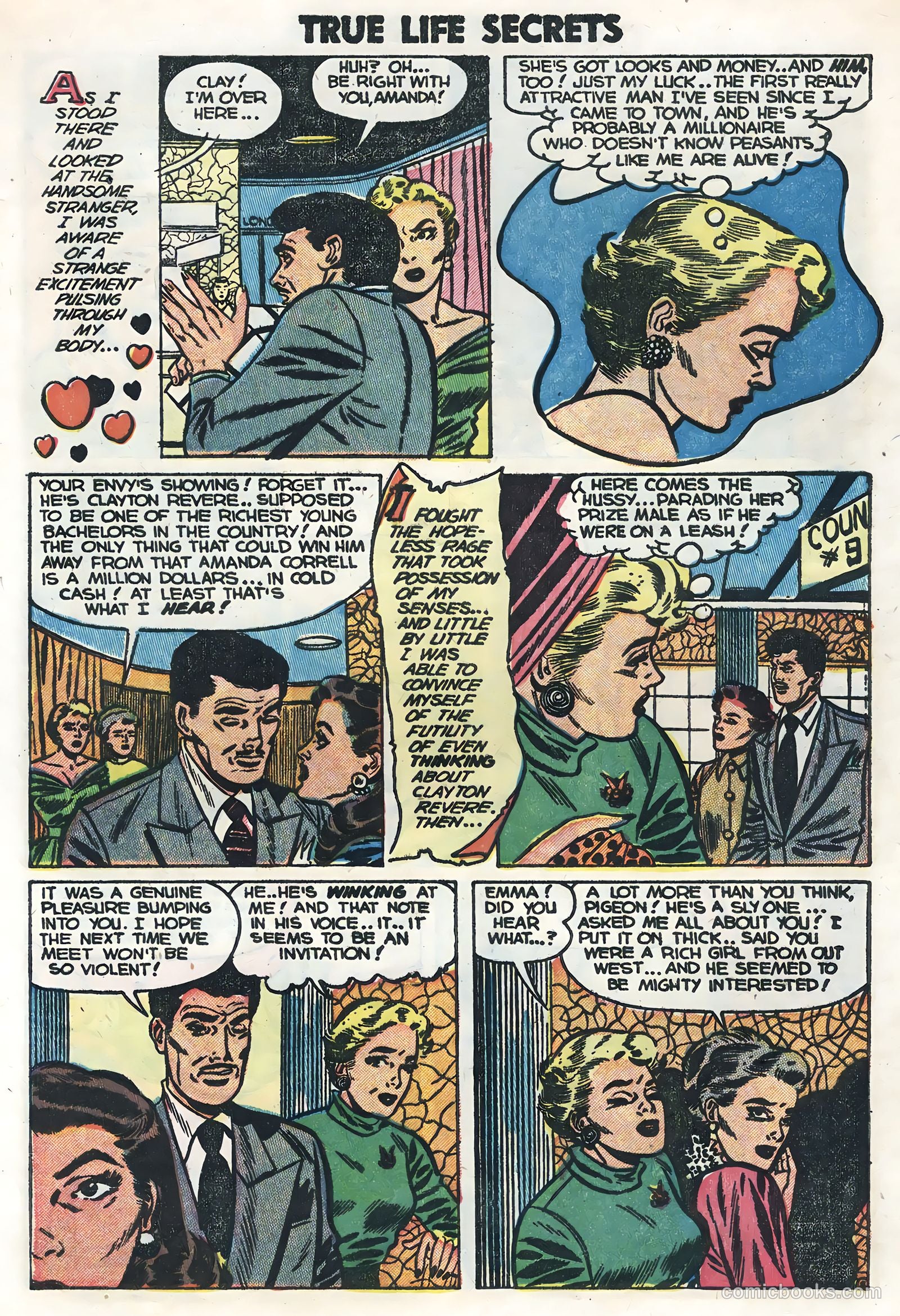 True Life Secrets #18 (1954) — page 12 of 36