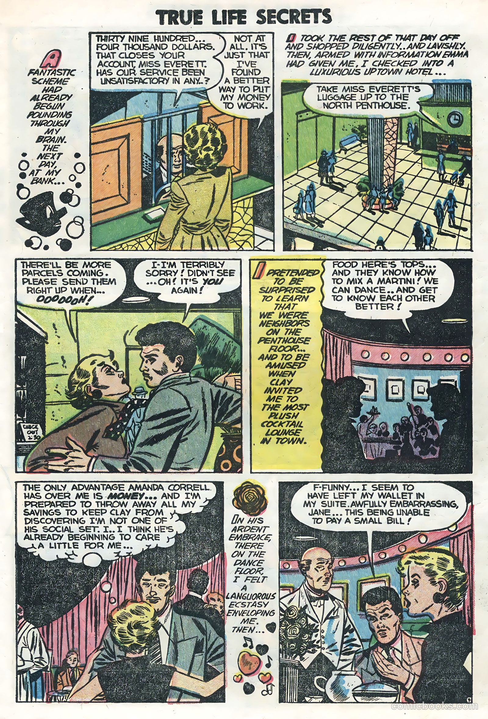 True Life Secrets #18 (1954) — page 13 of 36