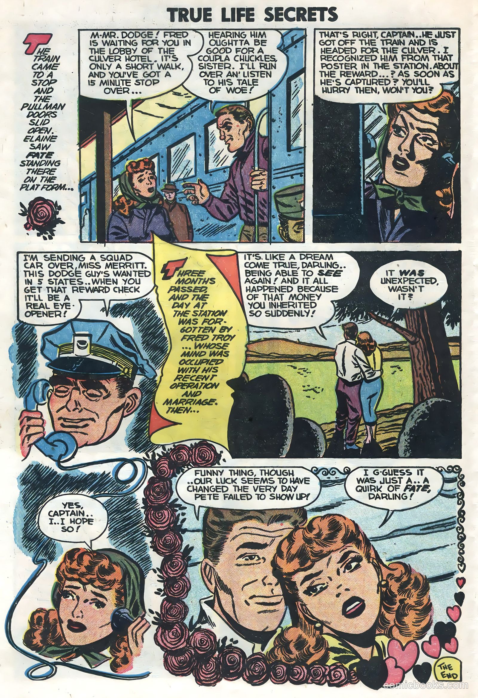 True Life Secrets #18 (1954) — page 22 of 36