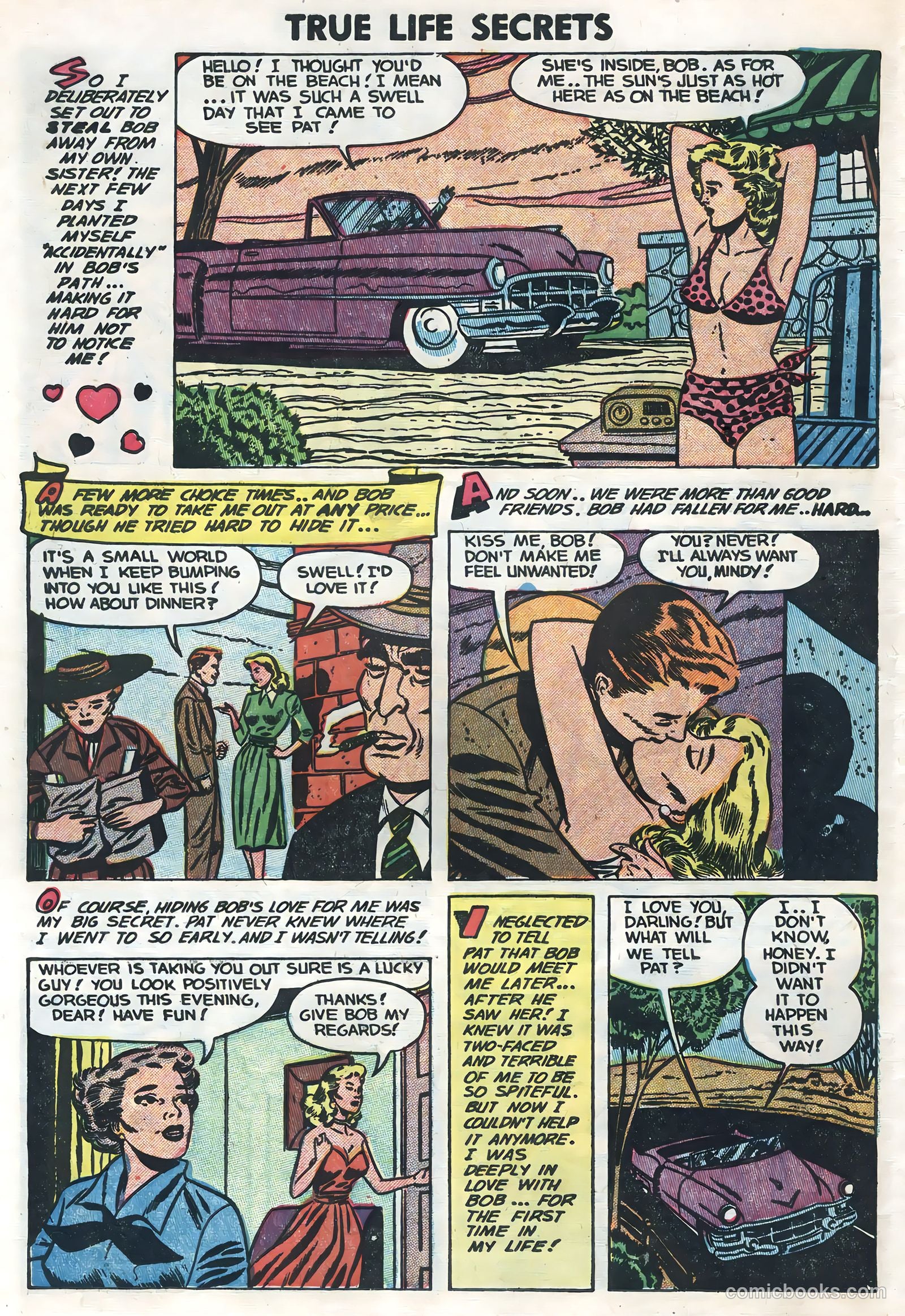 True Life Secrets #18 (1954) — page 26 of 36