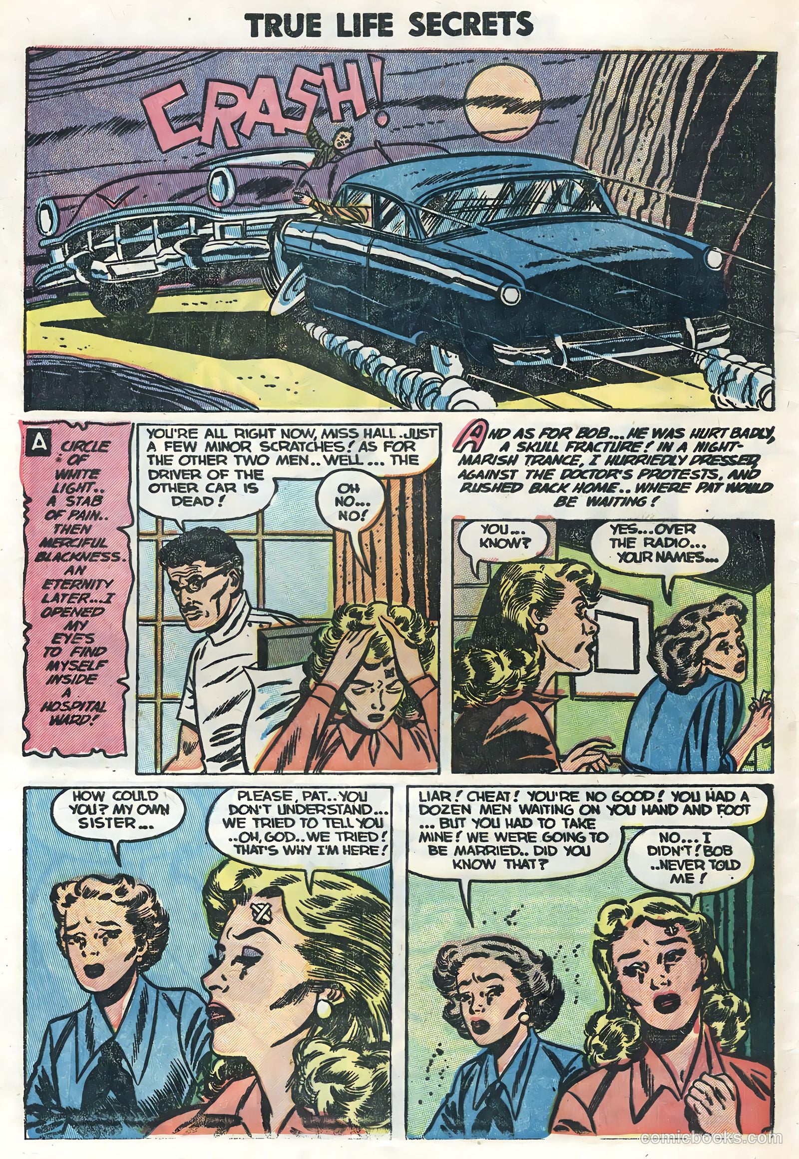 True Life Secrets #18 (1954) — page 28 of 36