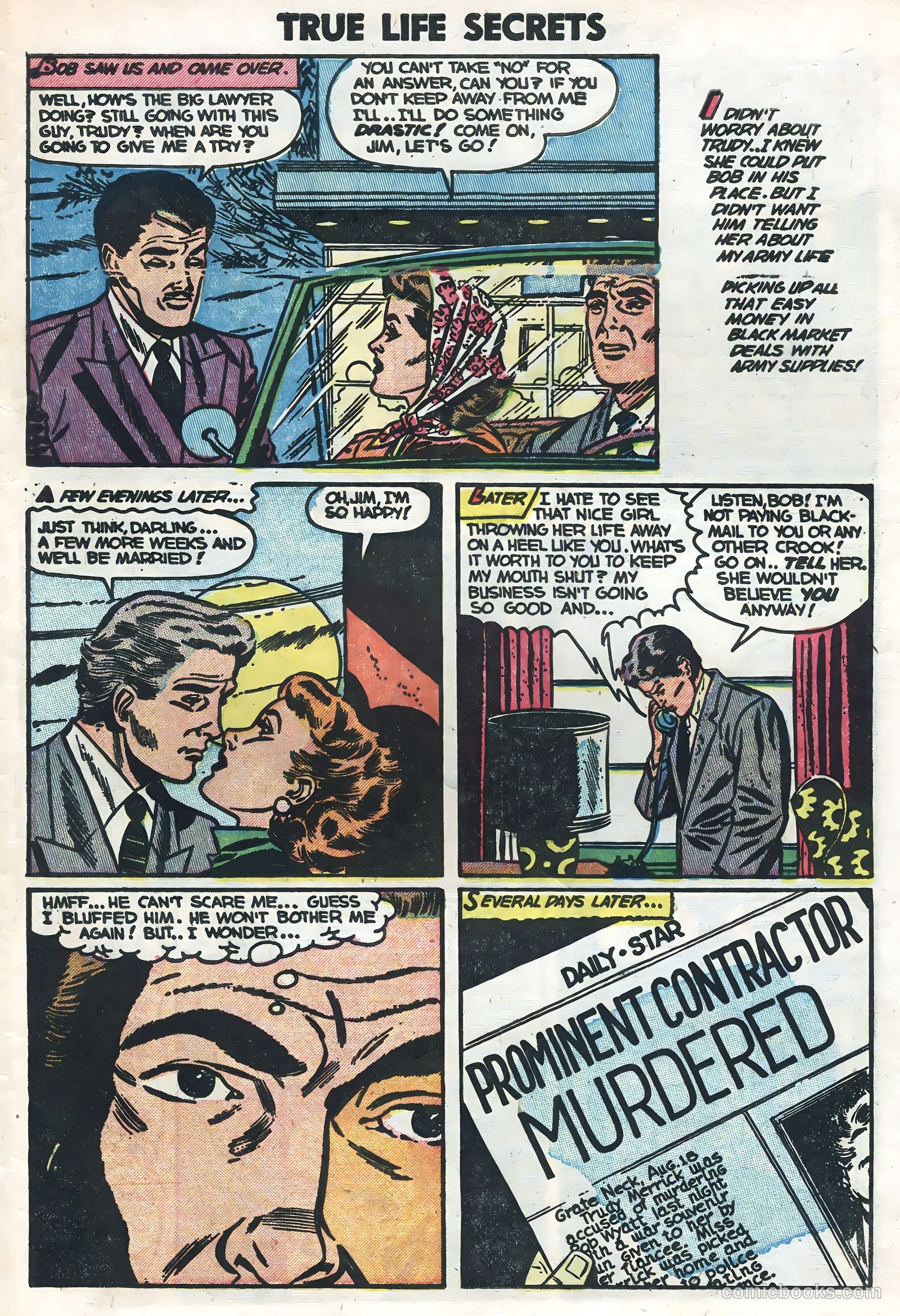 True Life Secrets #18 (1954) — page 31 of 36