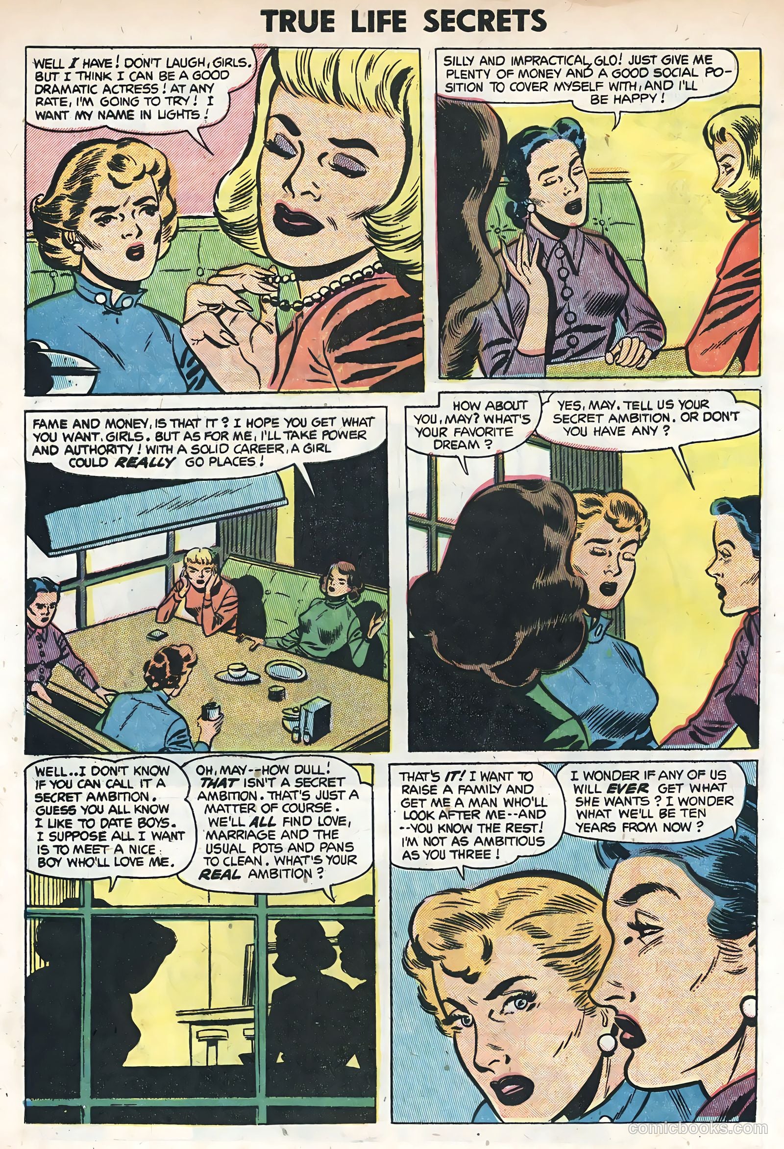 True Life Secrets #19 (1954) — page 4 of 36