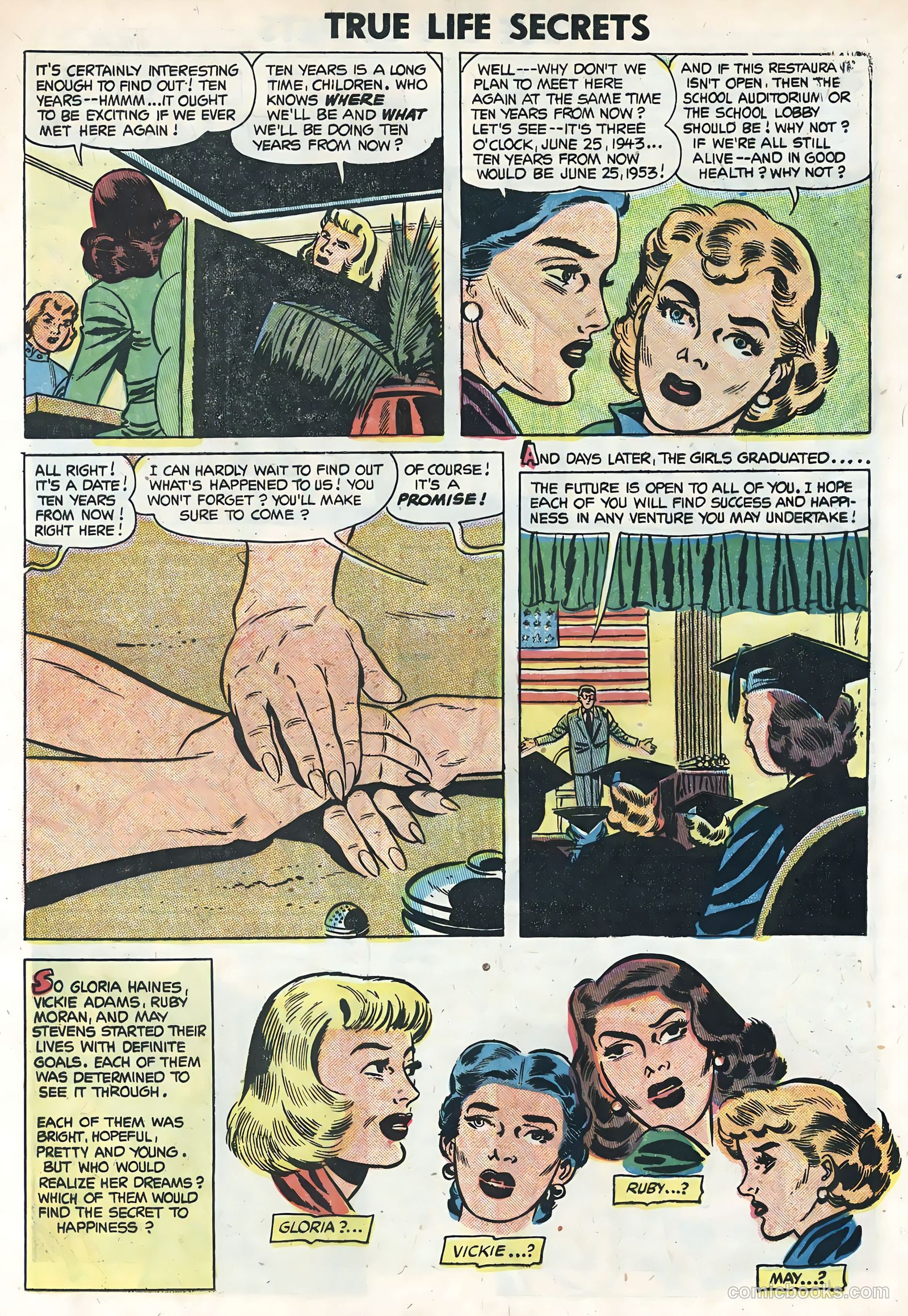 True Life Secrets #19 (1954) — page 5 of 36