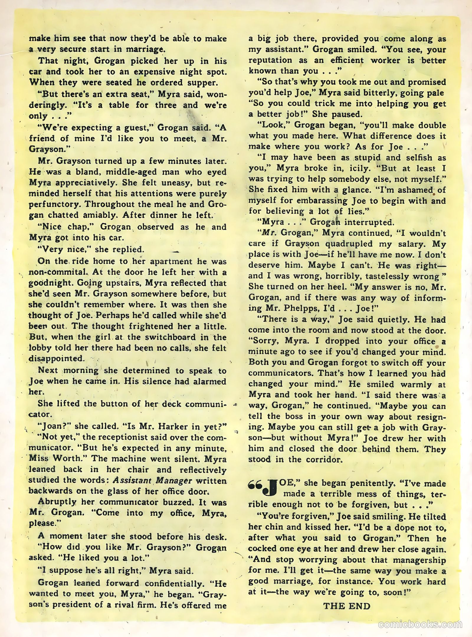 True Life Secrets #19 (1954) — page 18 of 36