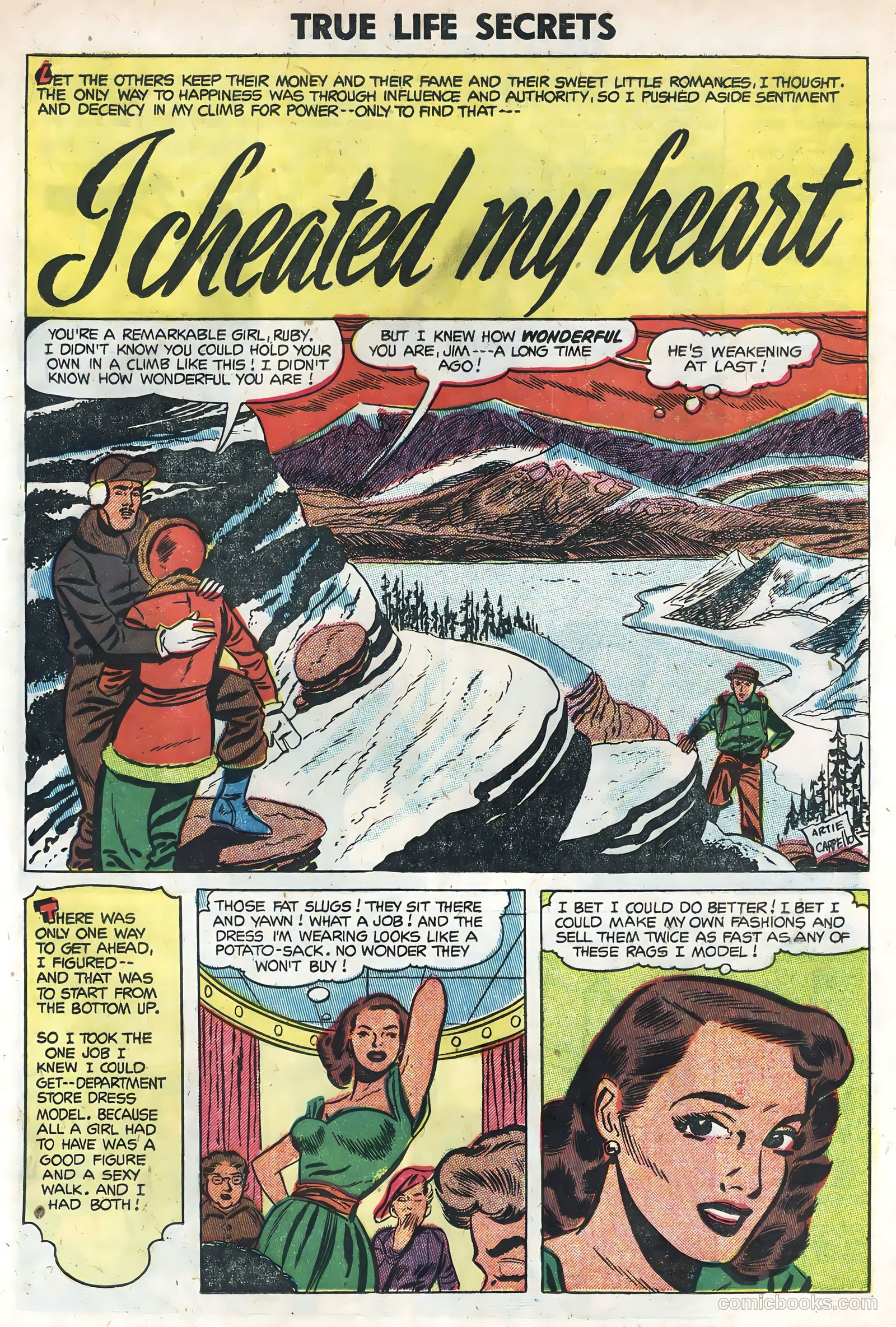 True Life Secrets #19 (1954) — page 19 of 36
