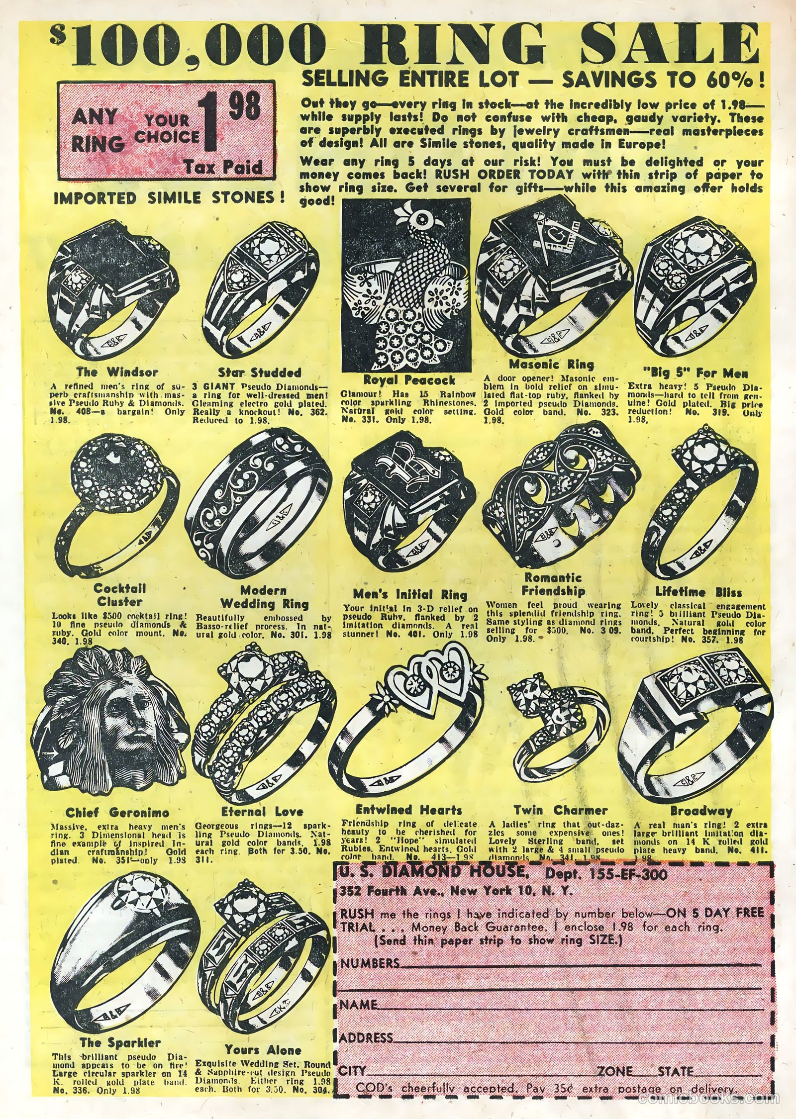 True Life Secrets #19 (1954) — page 34 of 36