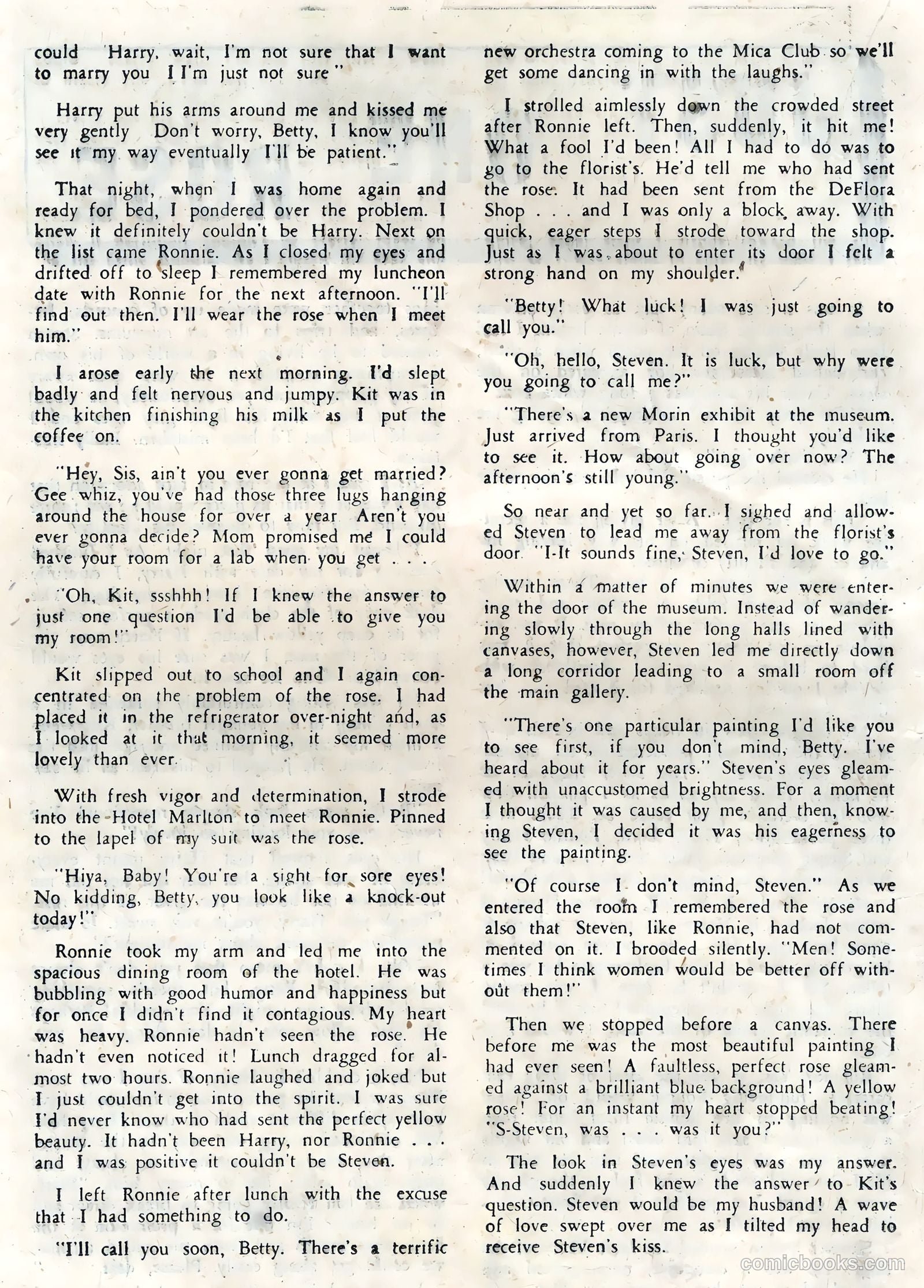 True Life Secrets #2 (1951) — page 20 of 36