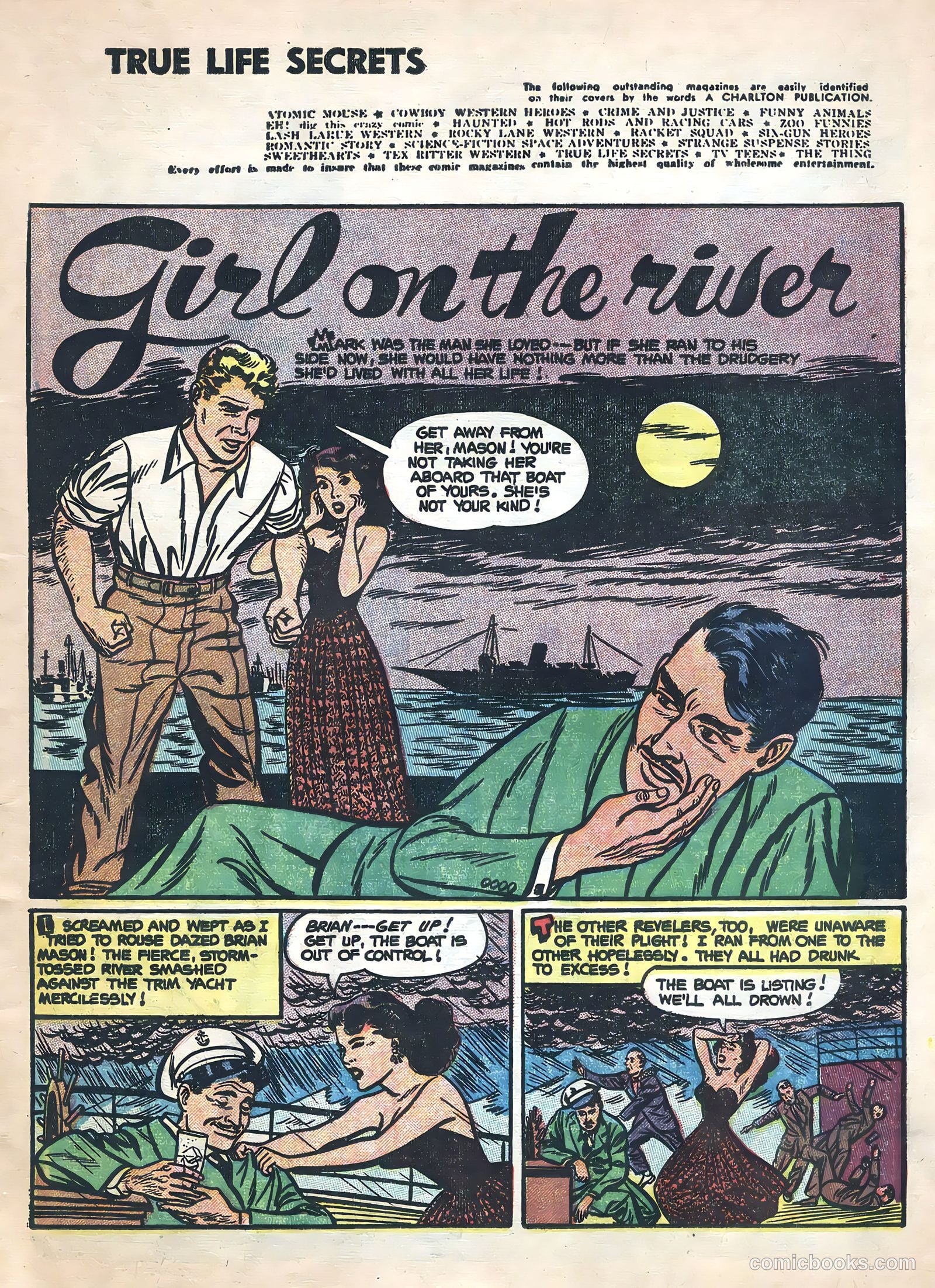 True Life Secrets #20 (1954) — page 3 of 36