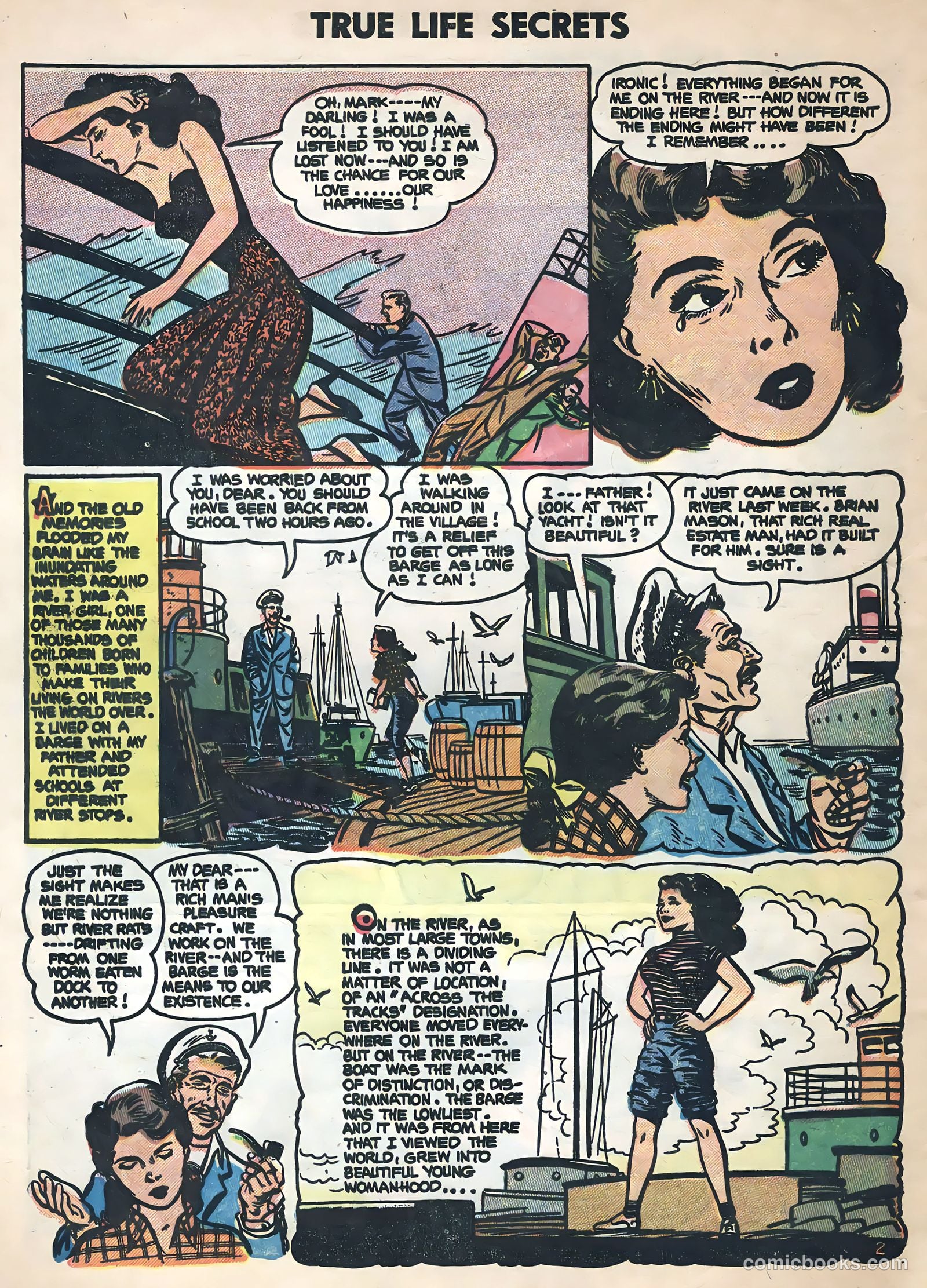 True Life Secrets #20 (1954) — page 4 of 36