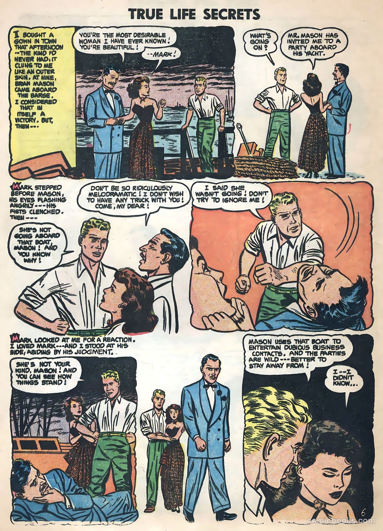 True Life Secrets #20 (1954) — page 8 of 36