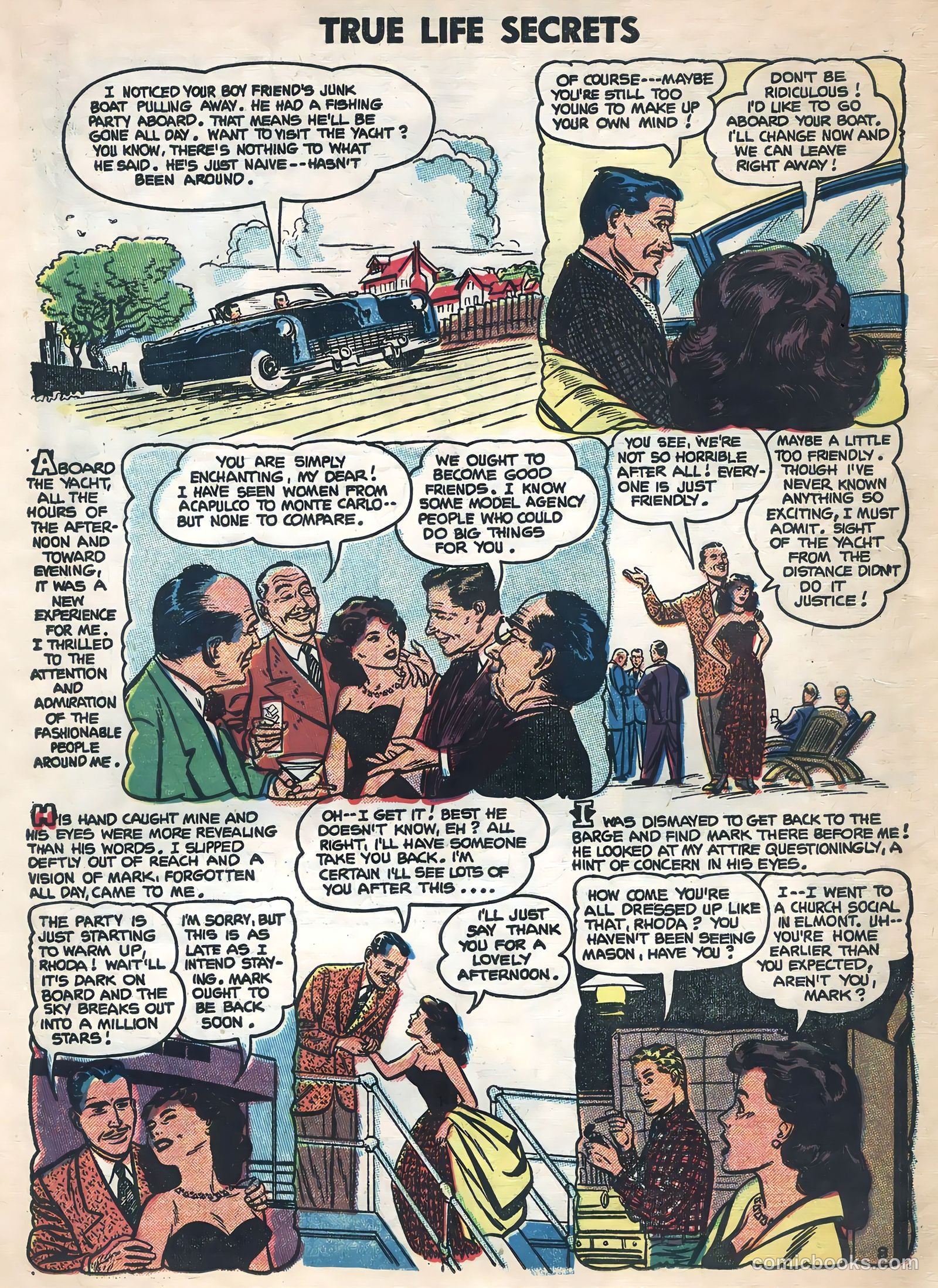True Life Secrets #20 (1954) — page 10 of 36