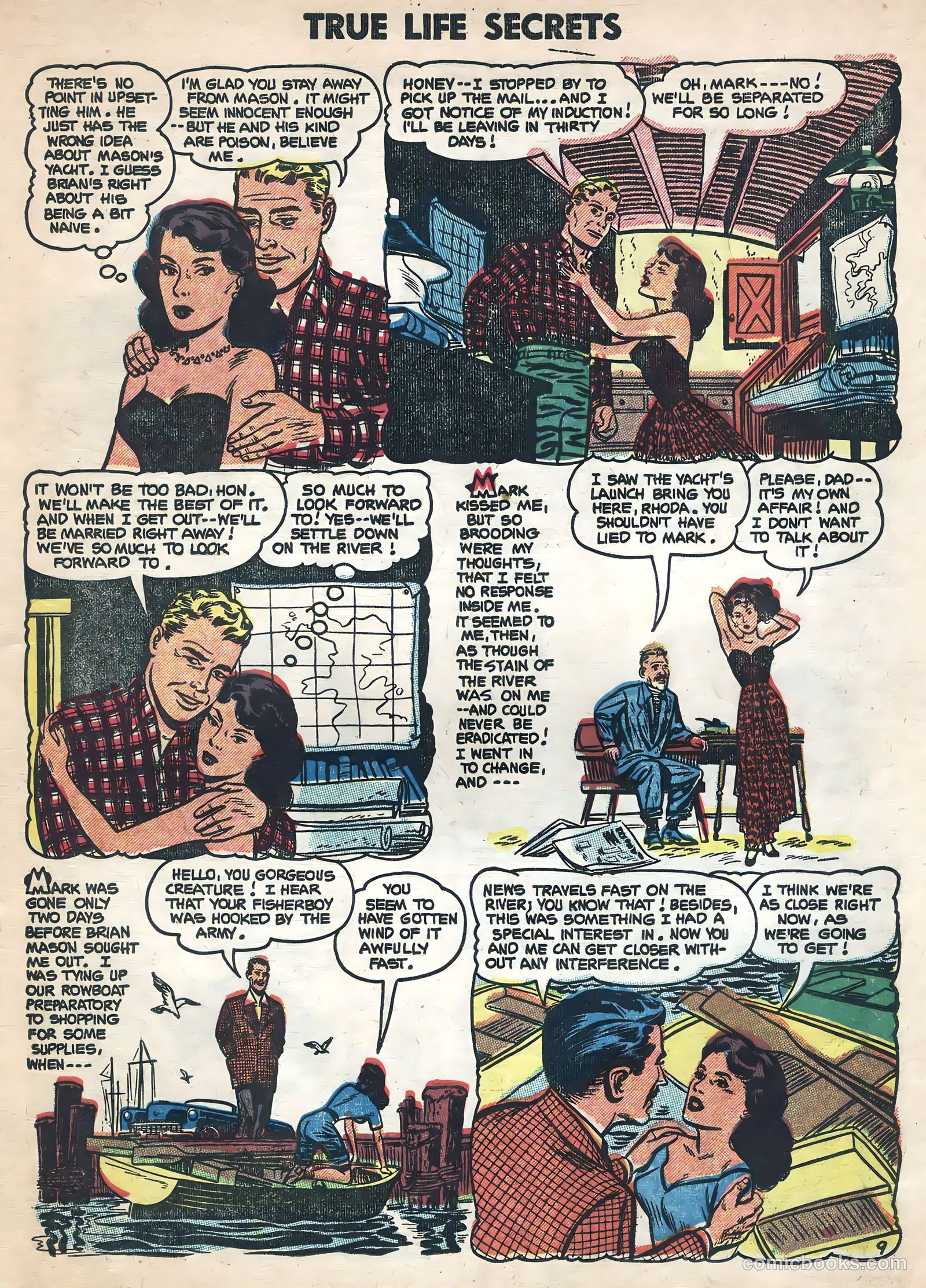 True Life Secrets #20 (1954) — page 11 of 36