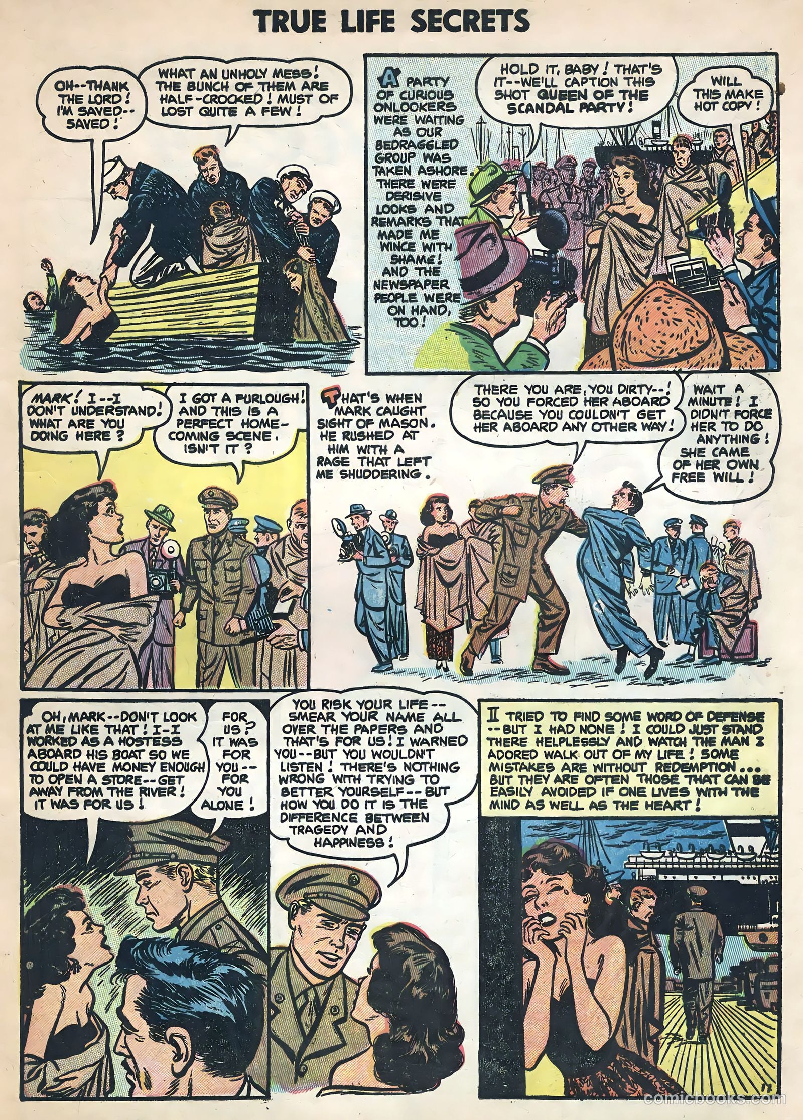 True Life Secrets #20 (1954) — page 13 of 36