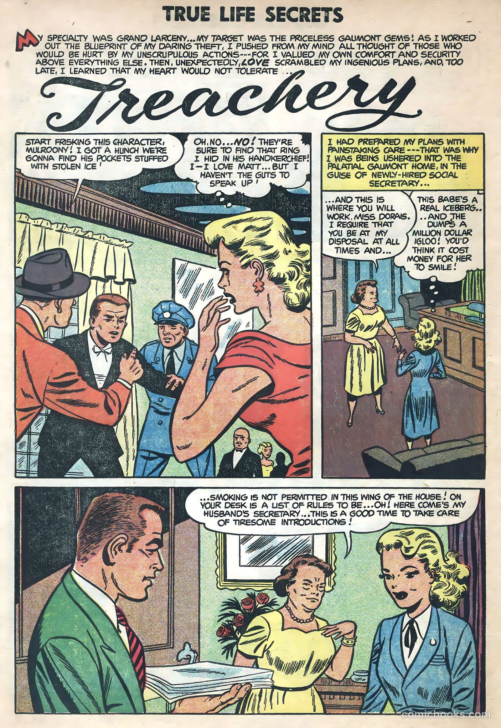 True Life Secrets #20 (1954) — page 14 of 36