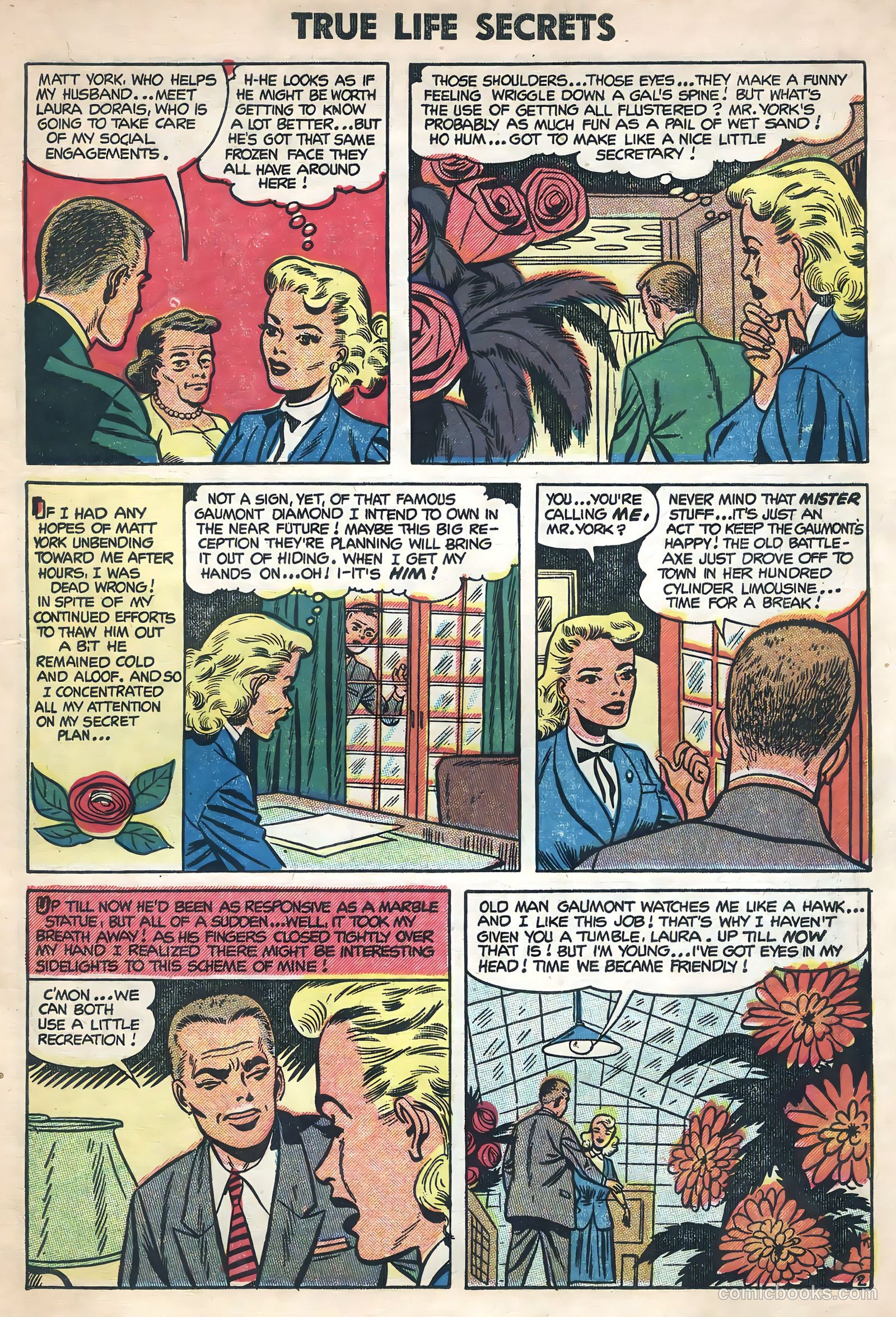 True Life Secrets #20 (1954) — page 15 of 36