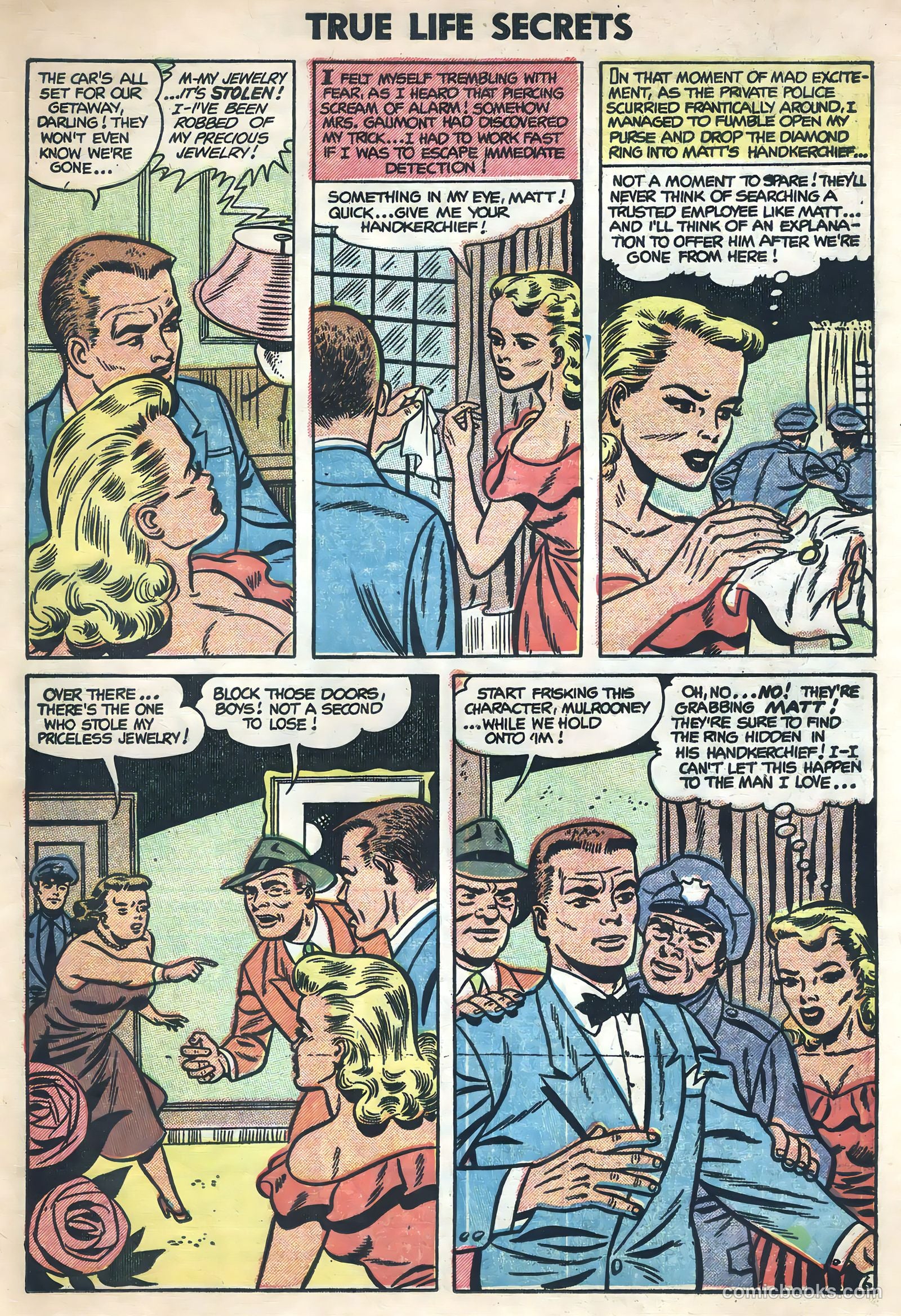 True Life Secrets #20 (1954) — page 19 of 36